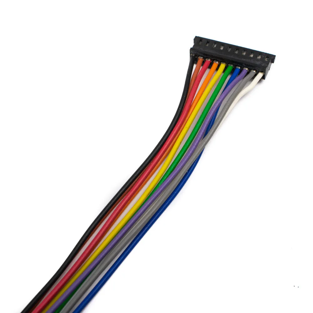 10 Pin TVS Cable Connector Female with Wire