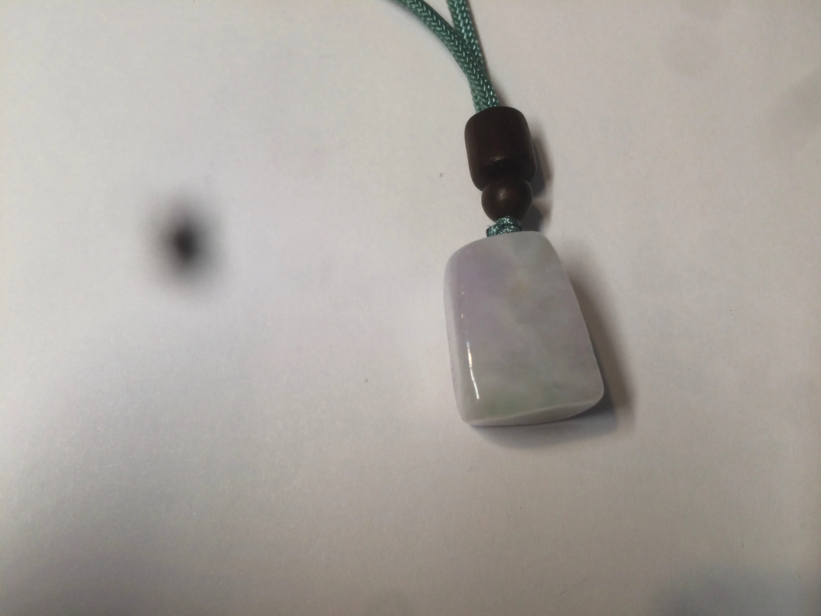 100% Natural sunny green/purple scale weight jadeite Jade pendant necklace AF40