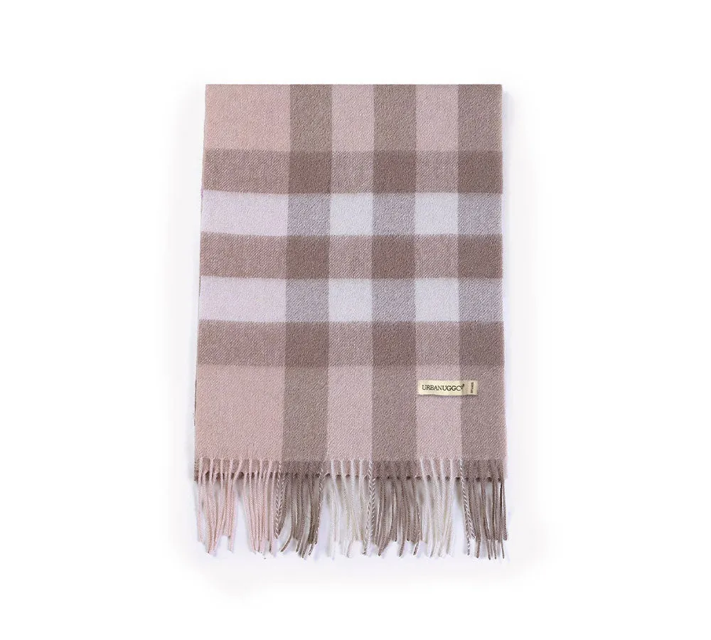 100% Wool Scarf Plaid