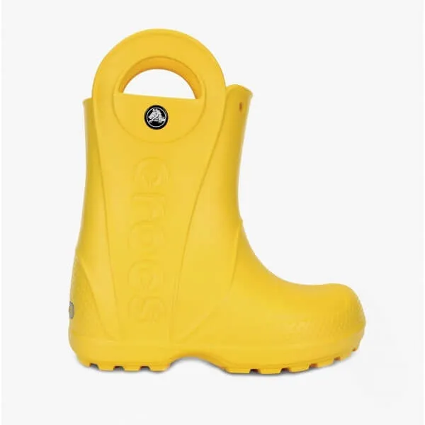 12803-730 HANDLE IT RAIN BOOT Kids Wellington Boots Yellow