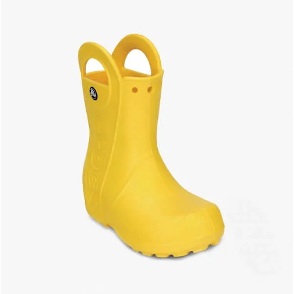 12803-730 HANDLE IT RAIN BOOT Kids Wellington Boots Yellow