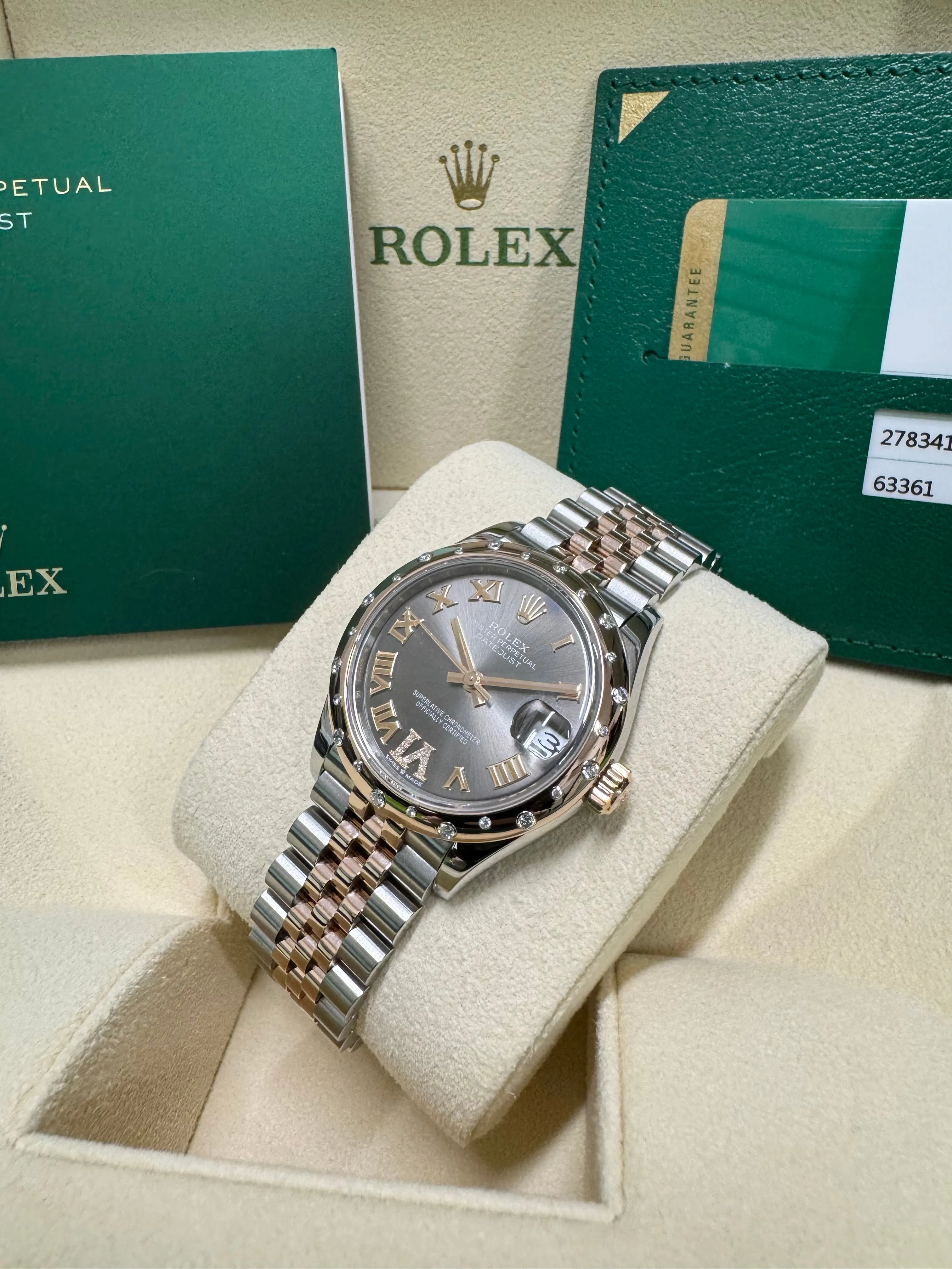 2019 Rolex Datejust 31 278341RBR