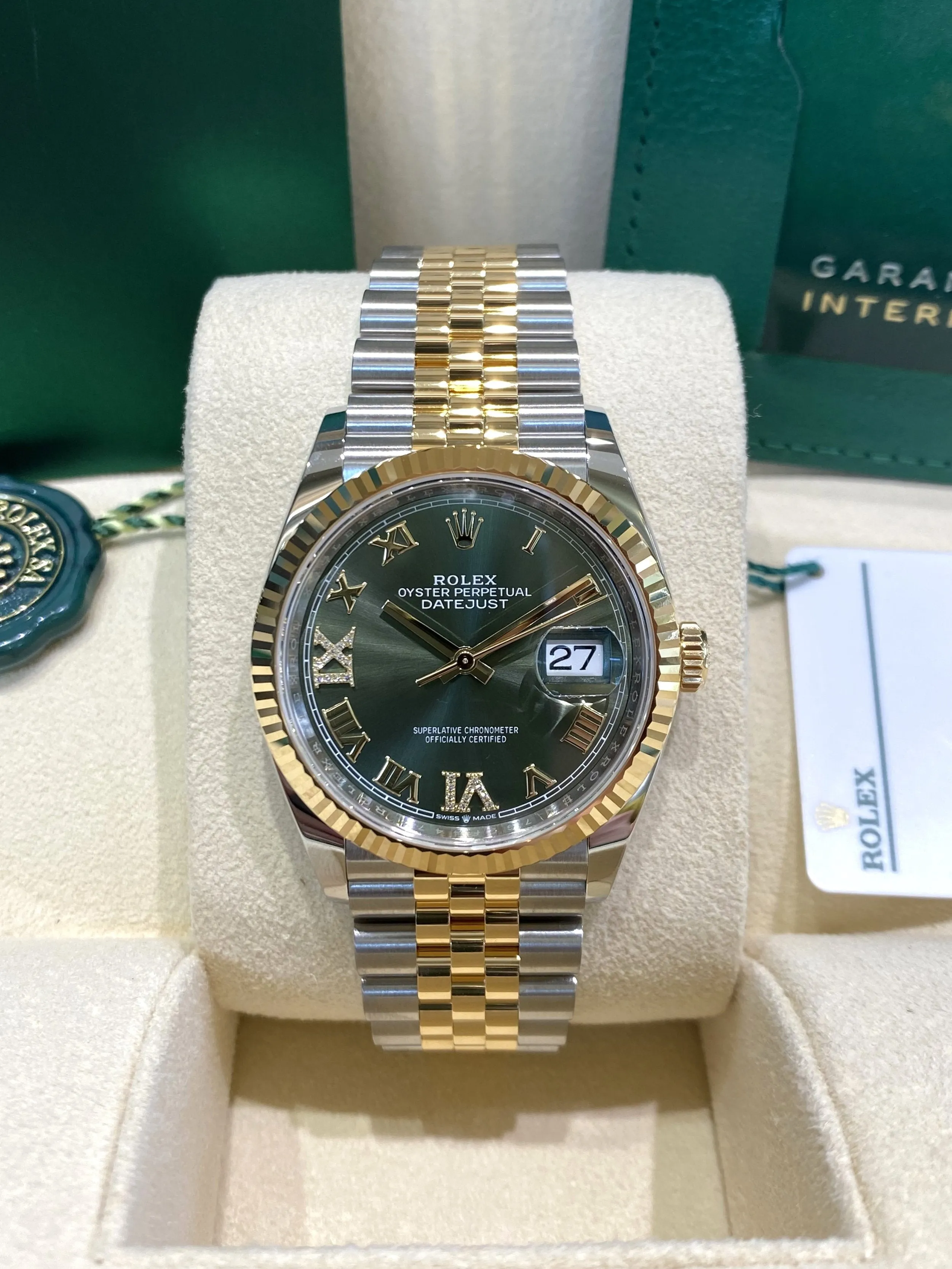 2022 Rolex Datejust 36 126233