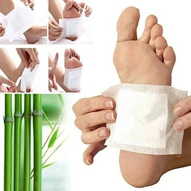 50 PCS Ginger Wormwood Foot Patch Detox Foot Patches Pads Improve Sleep Quality Weight Loss Slimming Patch Health Care