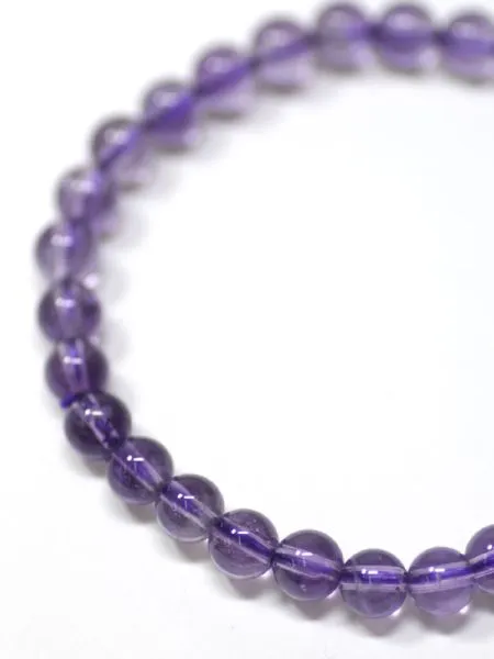 6mm Amethyst Bracelet