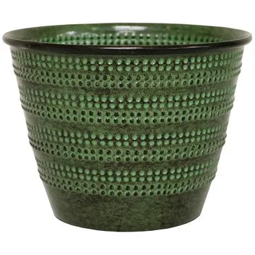 6" Cobblestone Planter Seafoam