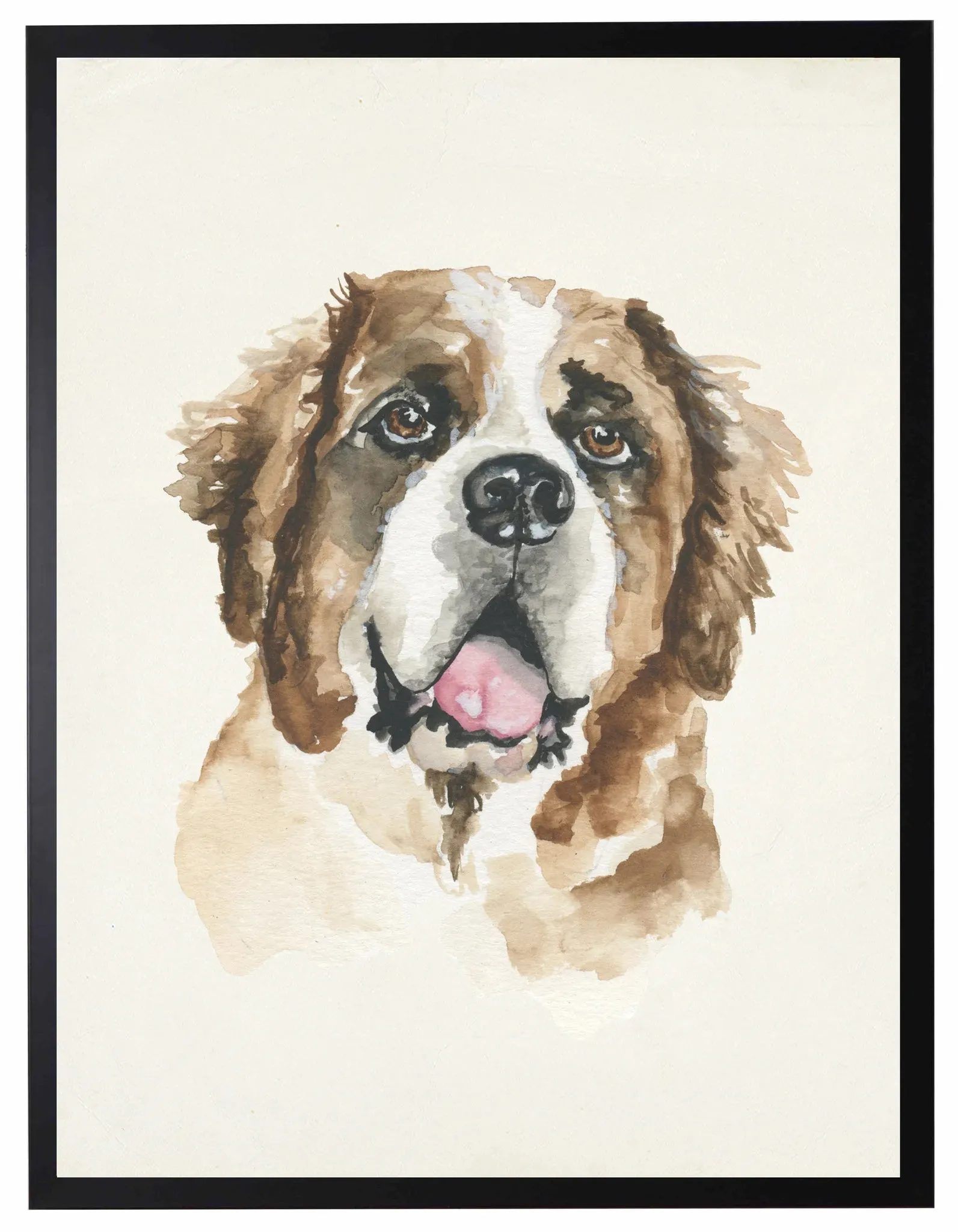 8x10 Watercolor Pet Wall Art