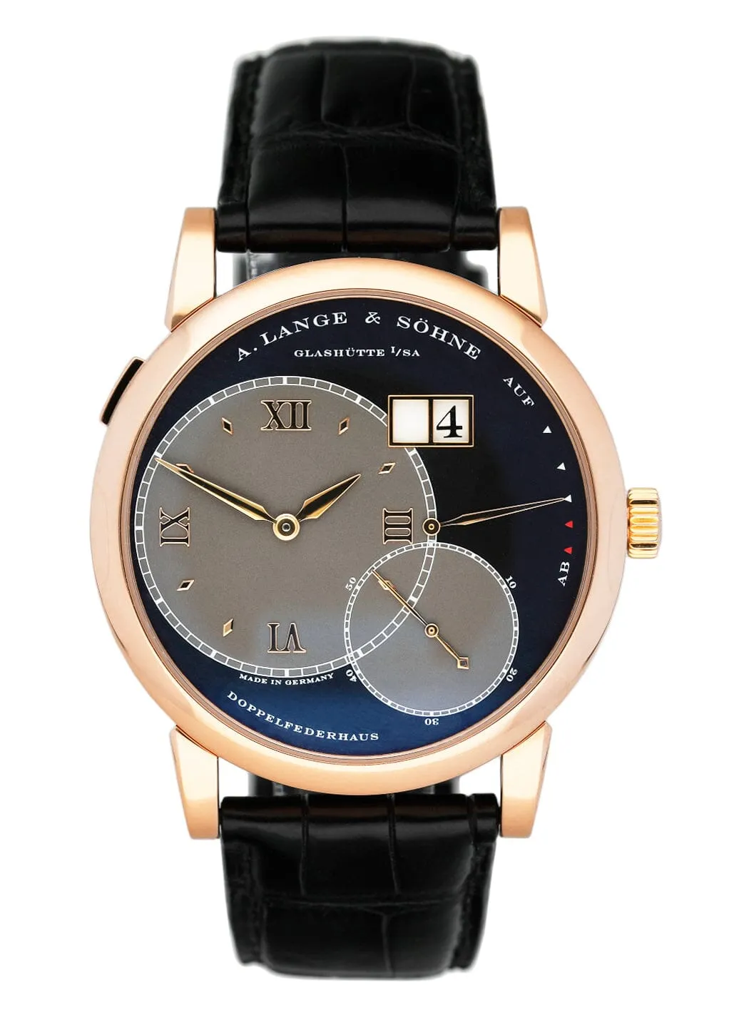 A. Lange & Sohne Lange Grand Lange 1 115.031 Black Dial Mens Watch