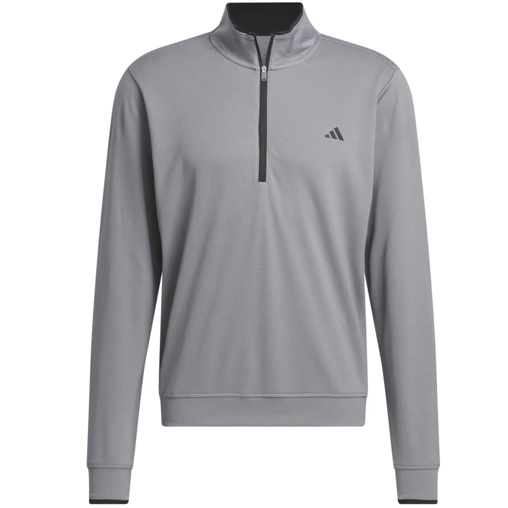 adidas Core Lightweight 1/4 Zip Pullover - Grey Three