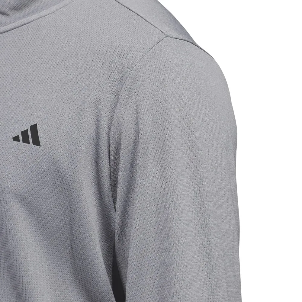 adidas Core Lightweight 1/4 Zip Pullover - Grey Three