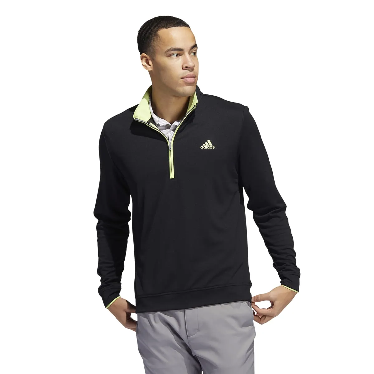 adidas Primegreen UPF Lightweight 1/4 Zip Golf Pullover H56801