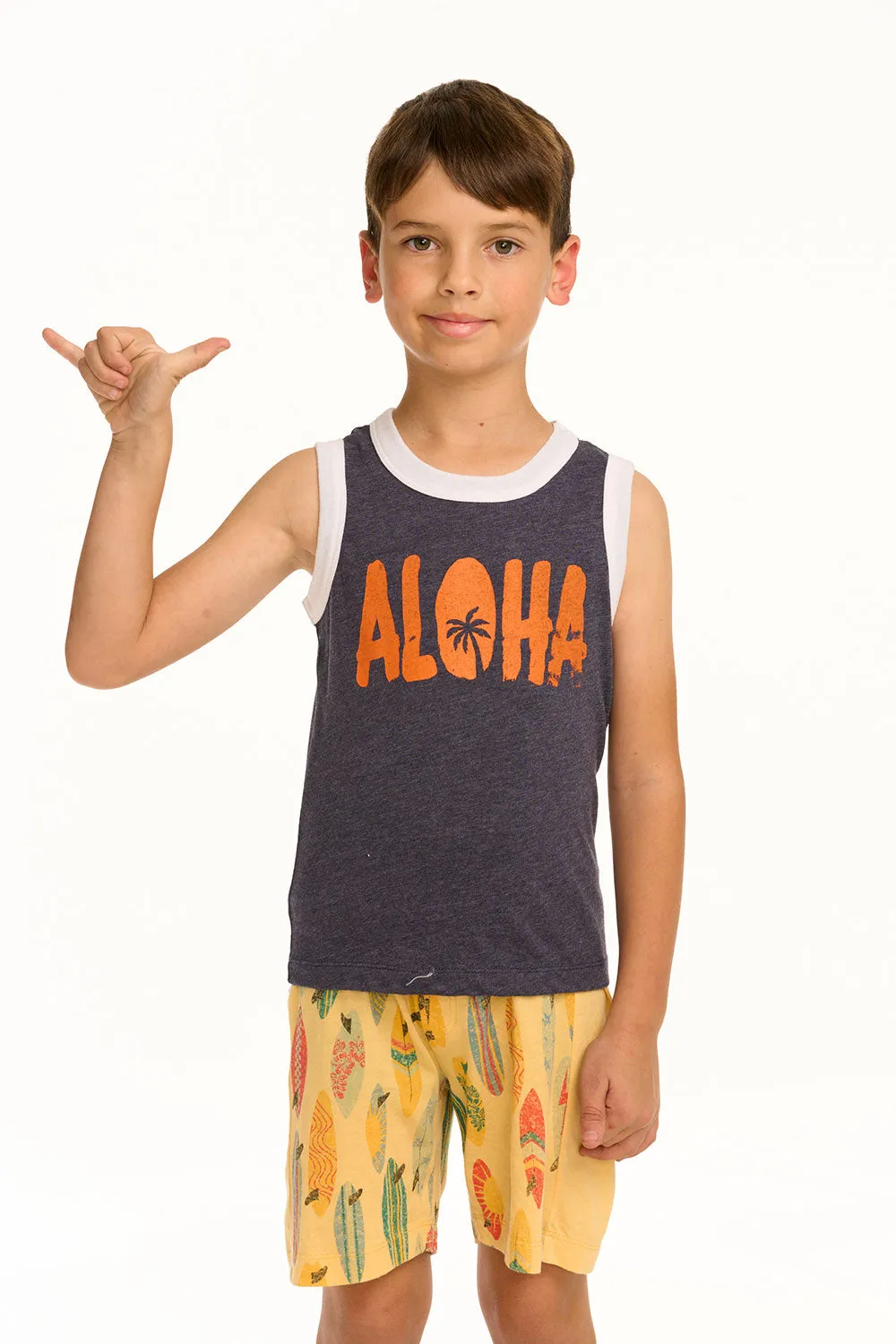 Aloha Recycled Vintage Jersey Boys Tank