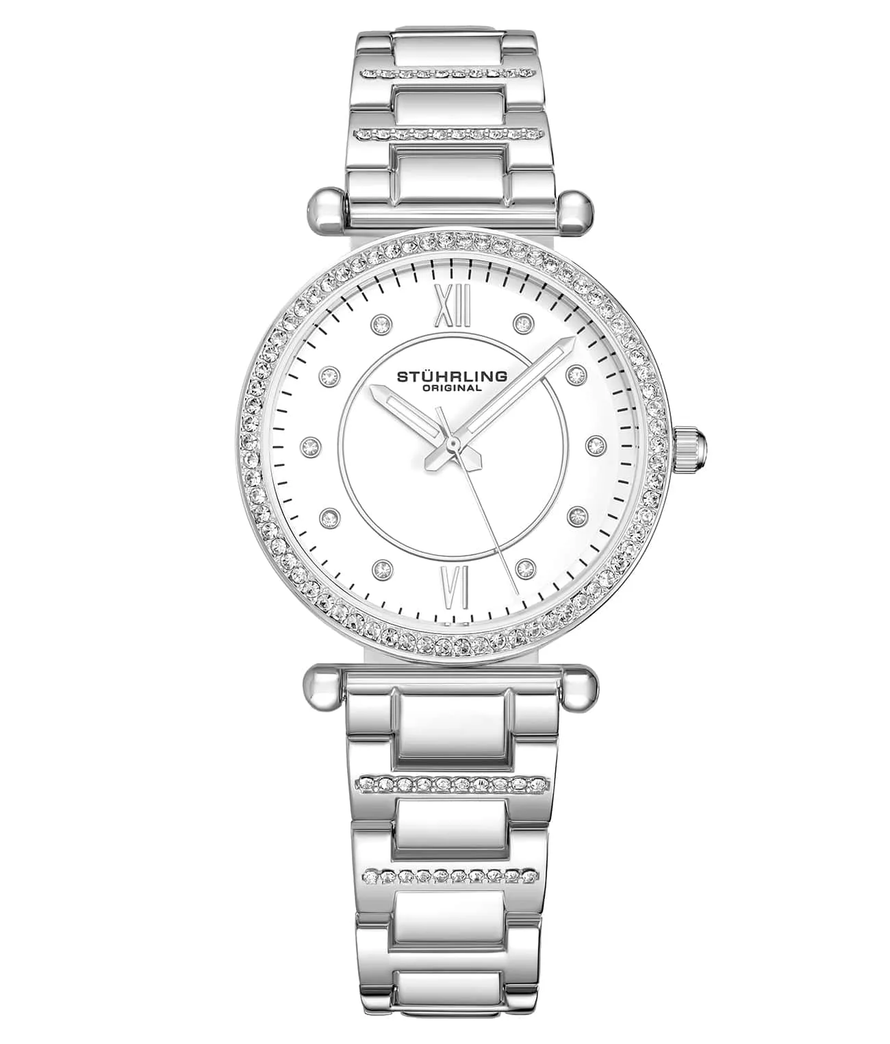 Aria 38mm Elegance Crystal Watch 3906