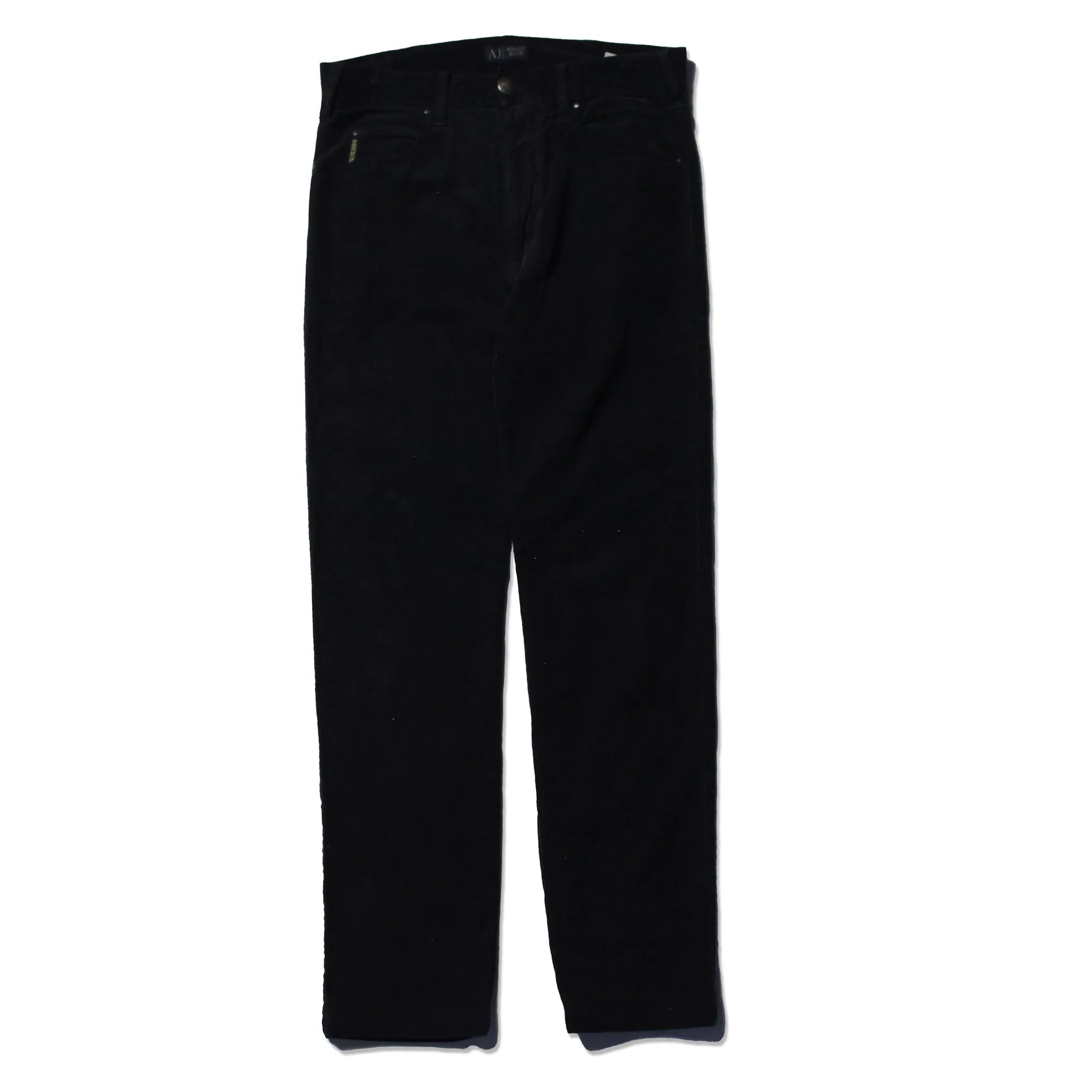 Armani Jeans 1981-2011 Navy Needle Cord Trousers