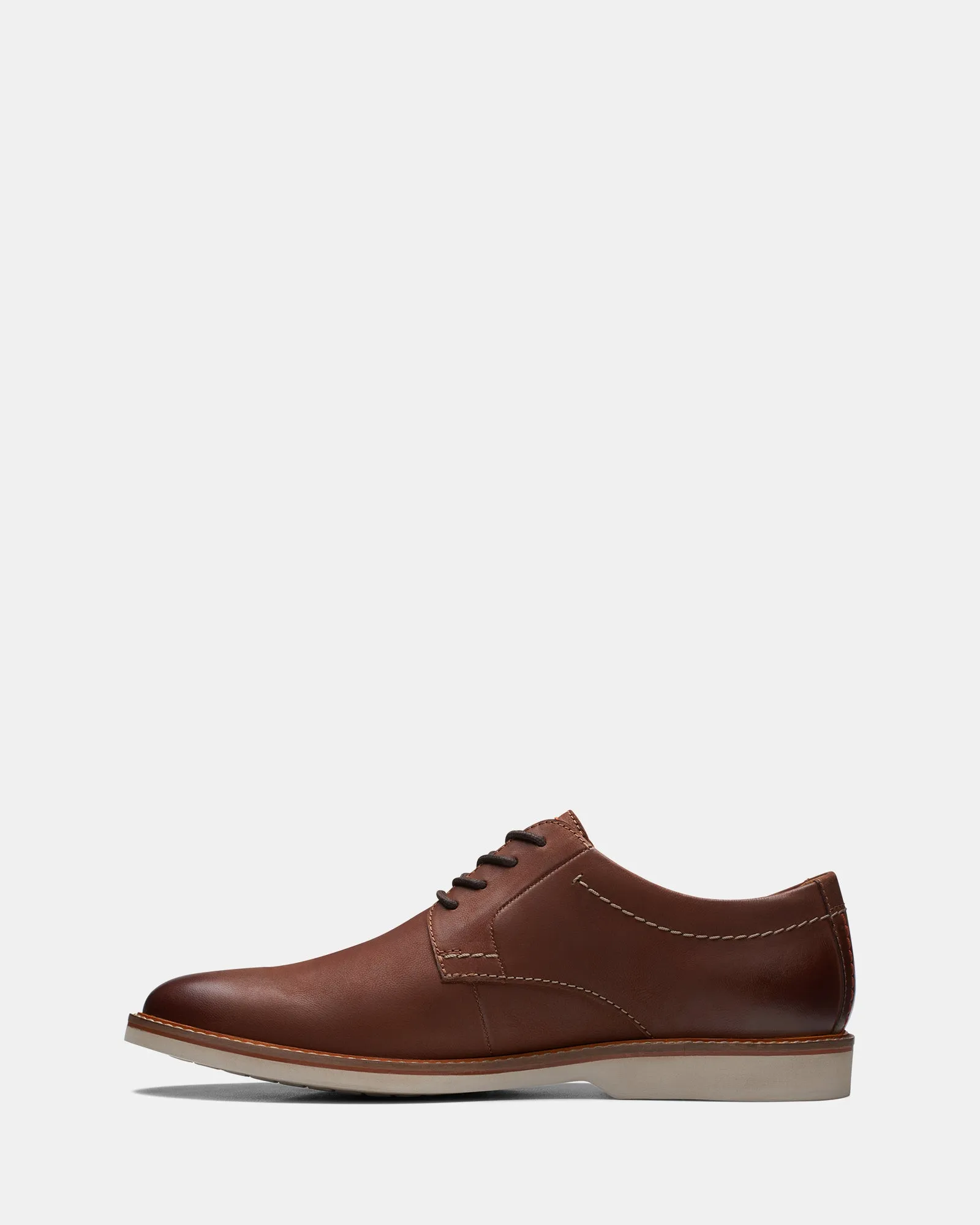 Atticus Ltlace Dark Tan Leather