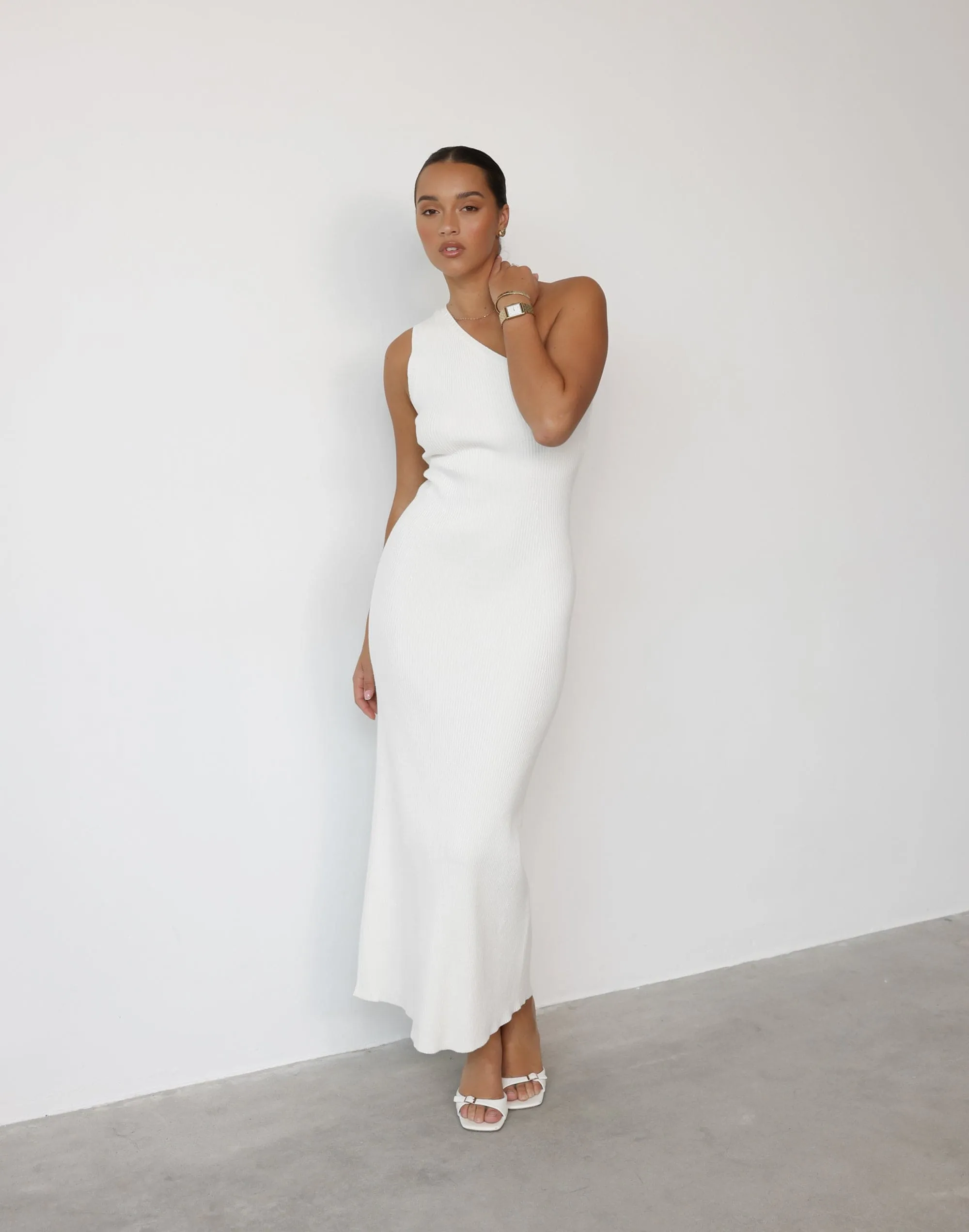 Aubany Maxi Dress (Cream)