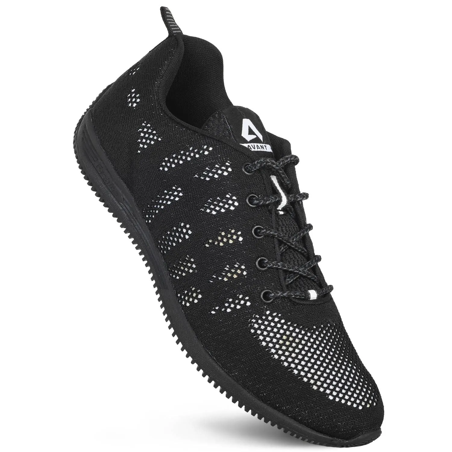 Avant Men's Zest Running and Training Shoes - Black/White