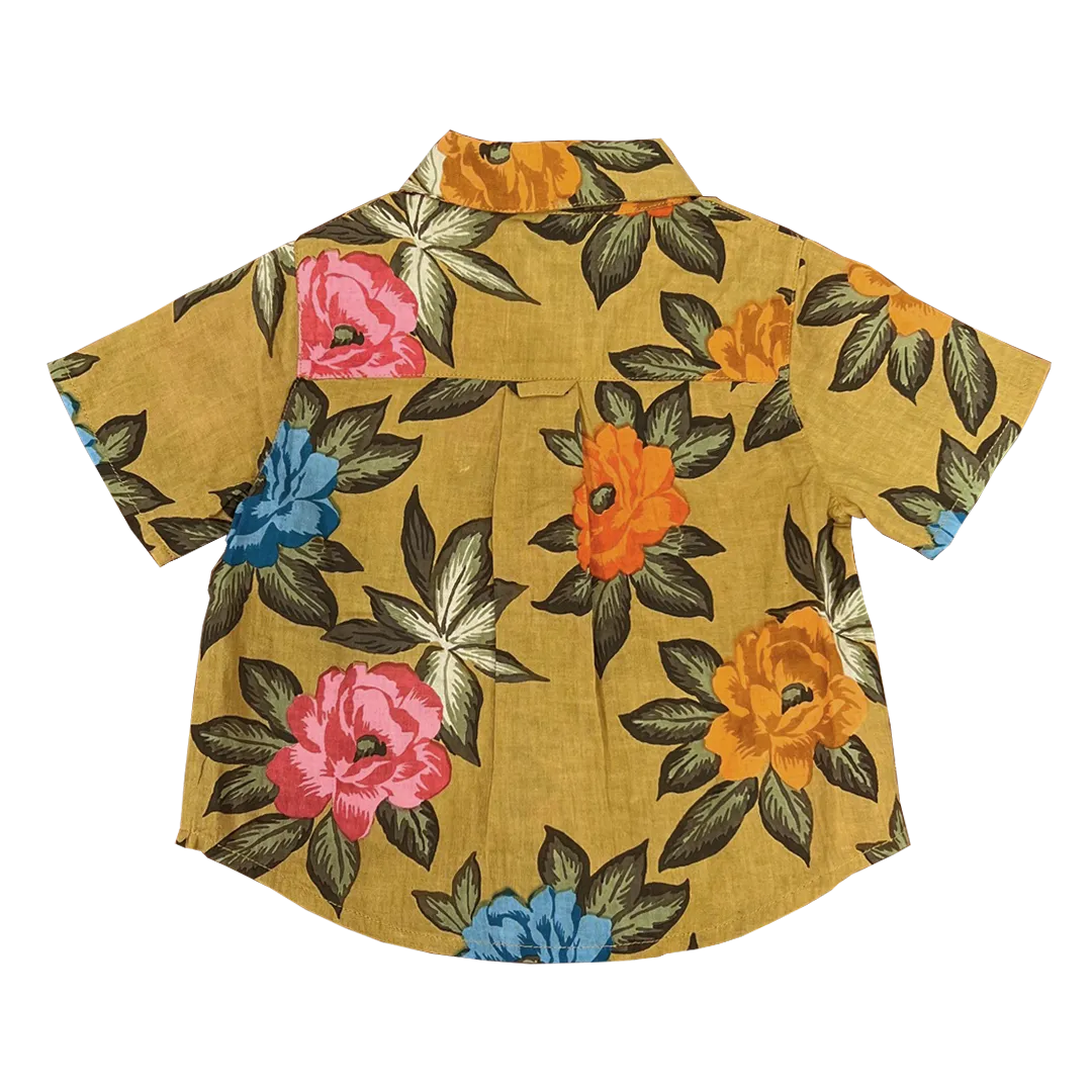 Baby Boys Jack Shirt - Hawaiian Floral