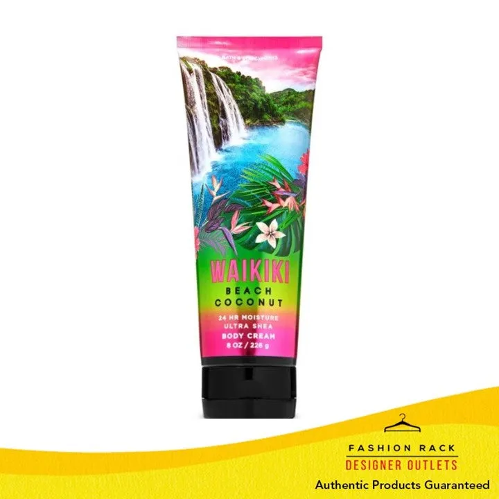 Bath & Body Works Waikiki Beach Coconut Body Cream 236Ml