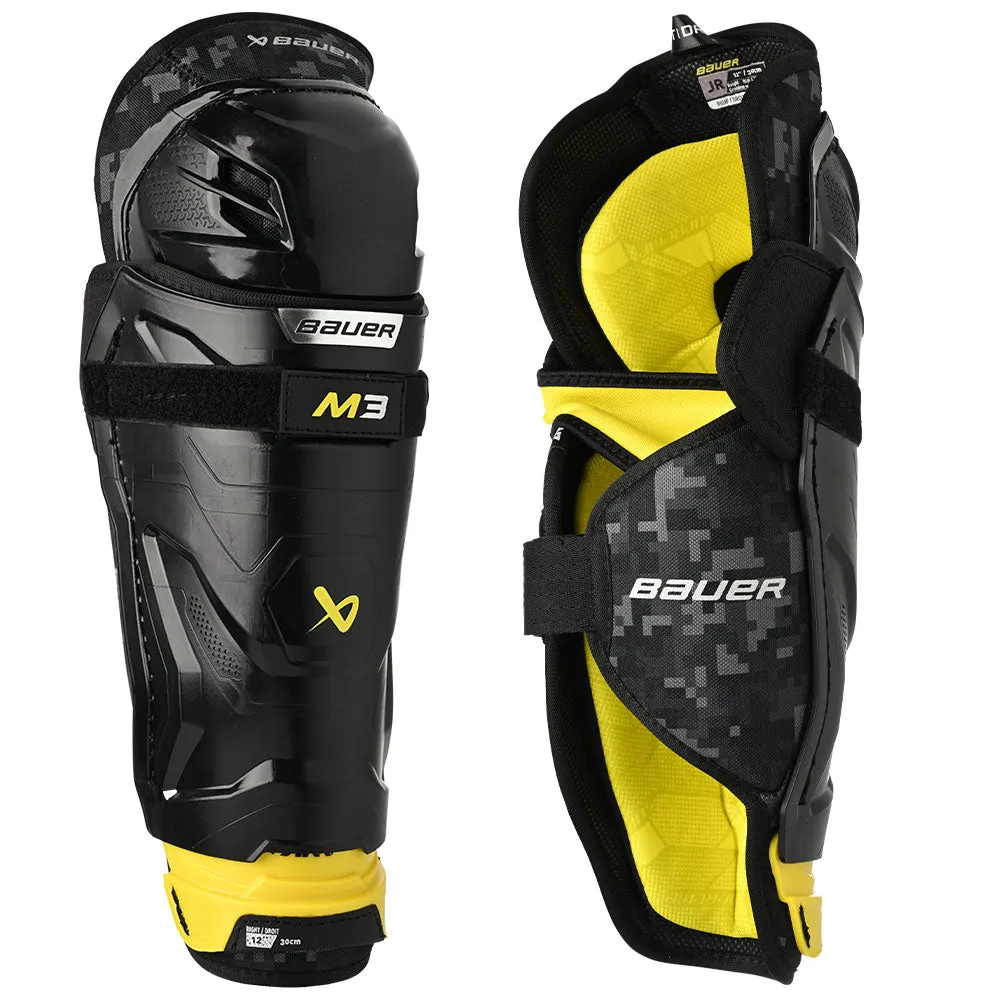 BAUER SUPREME M3 JUNIOR HOCKEY SHIN PADS