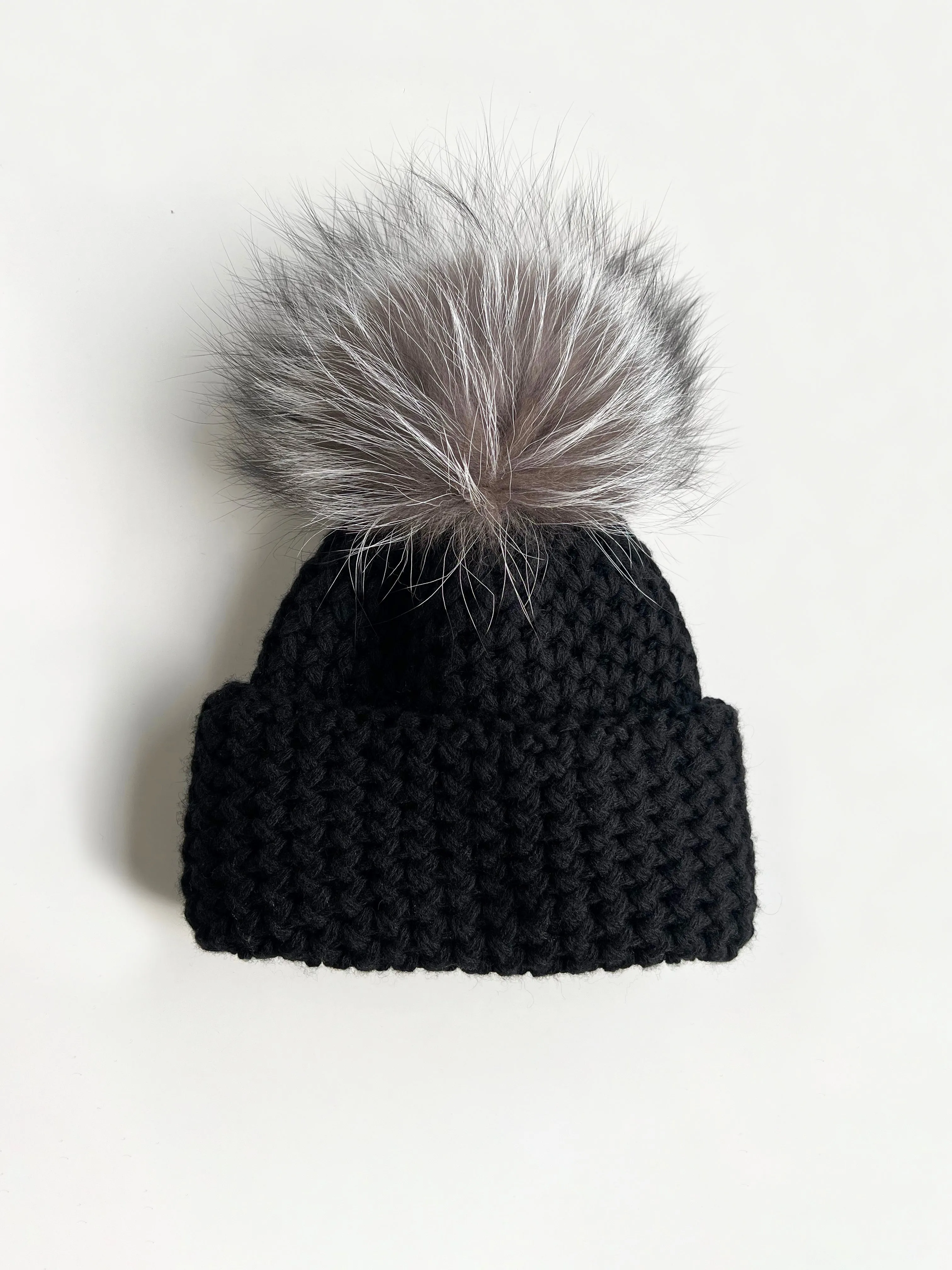 BEANIE WITH TURN-UP FOLD