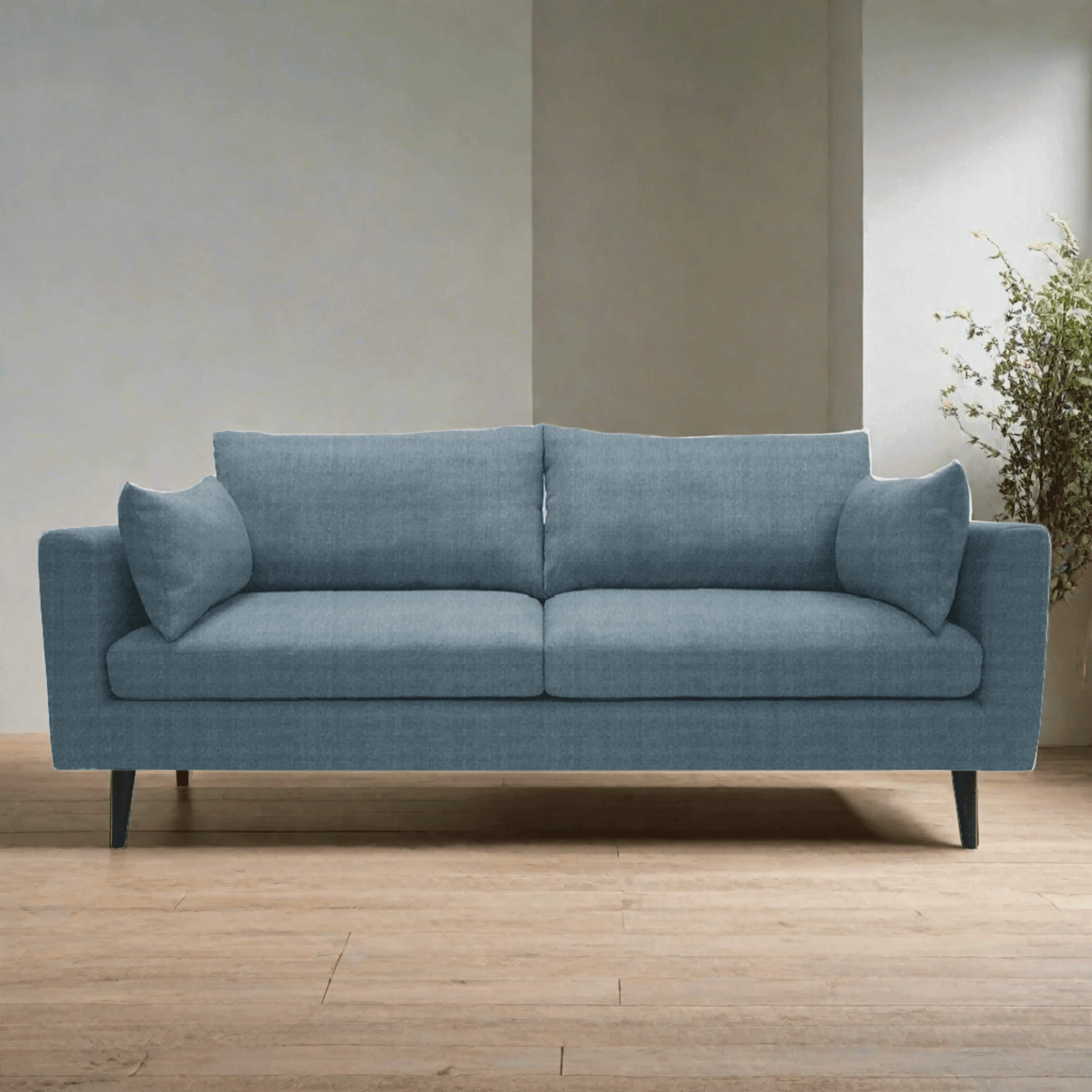 Benz 2.5 Seater Fabric Sofa by Zest Livings (Eco Clean | Water Repellent)