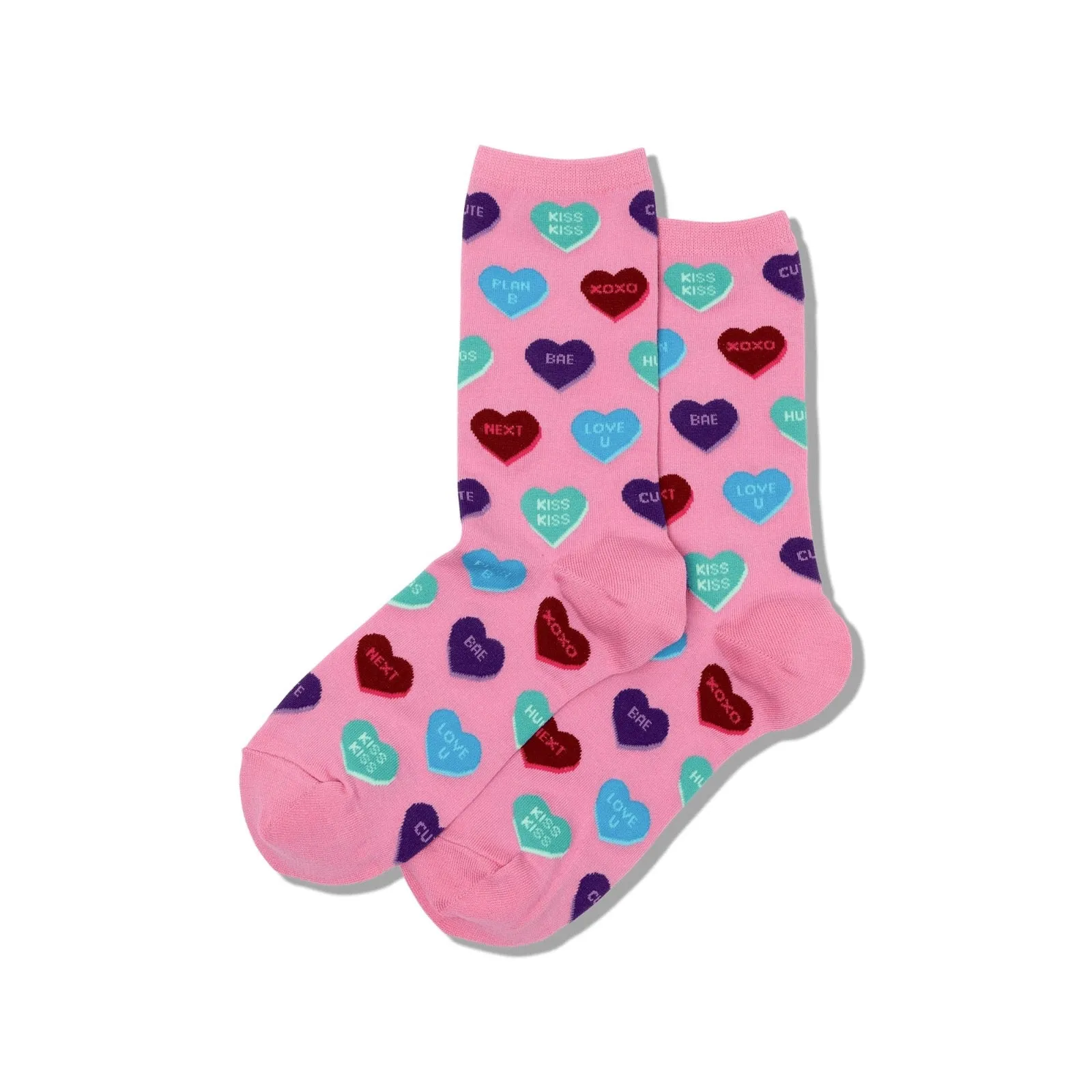 Black Hearts Crew Socks