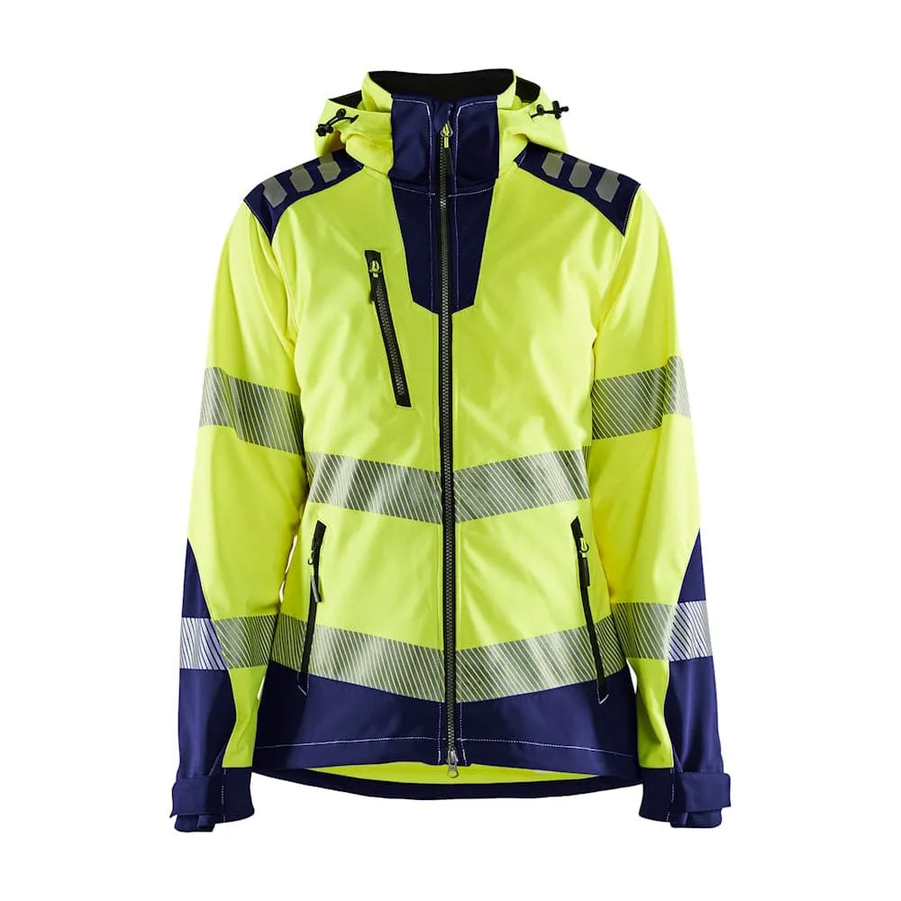 Blaklader 4791 Women's Hi-Vis Waterproof Stretch Softshell Jacket