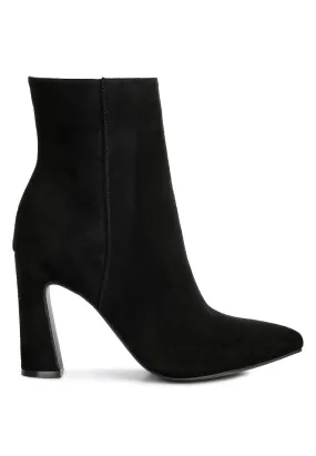 Block Heeled Ankle Boots