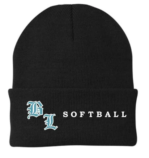 Bonney Lake Softball Knit Beanie