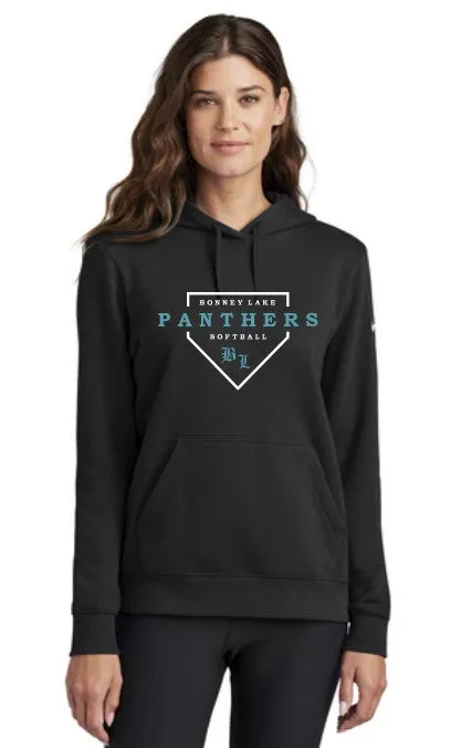 Bonney Lake Softball Ladies Nike Club Fleece Hoodie