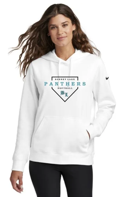 Bonney Lake Softball Ladies Nike Club Fleece Hoodie