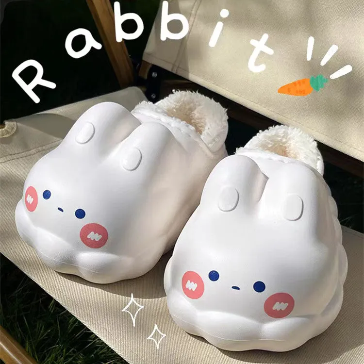 Bunny Waterproof Cotton Slippers PL52907