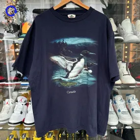 Canada Navy Goose Tee