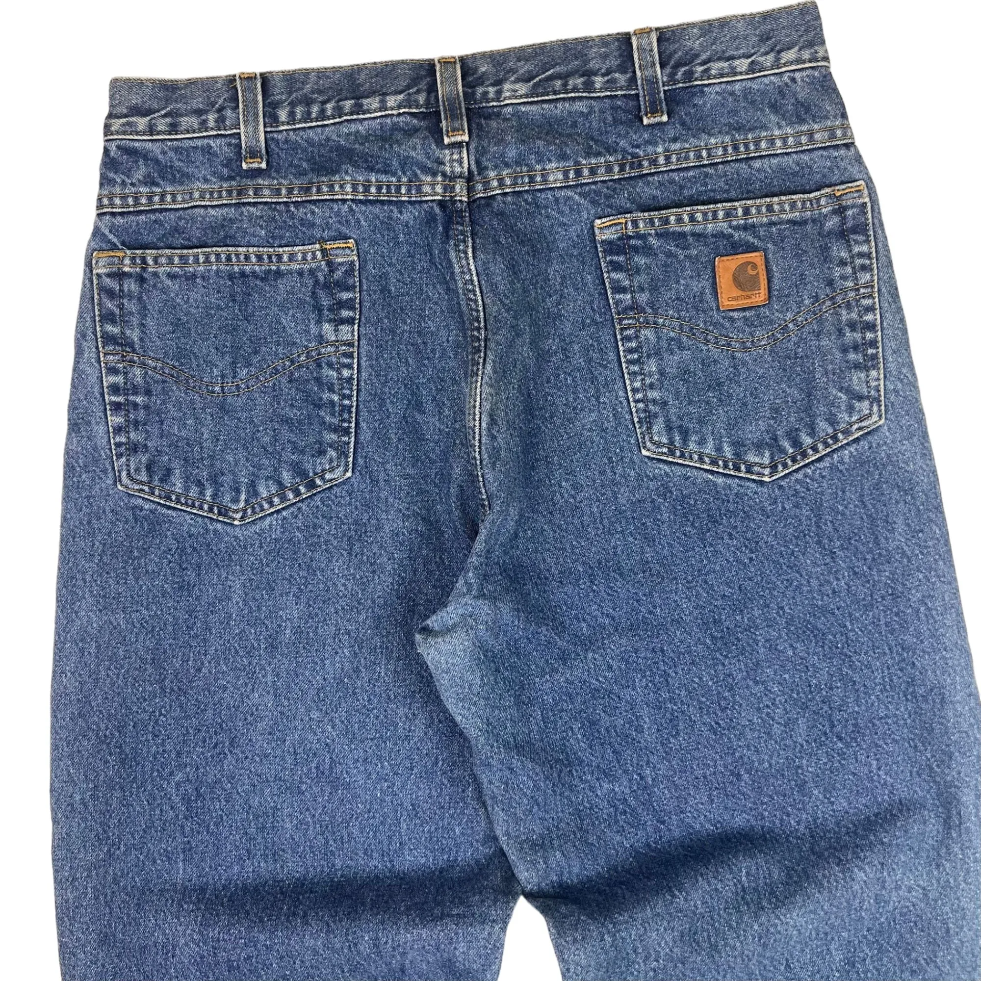 Carhartt Fleece Lined Jeans Blue