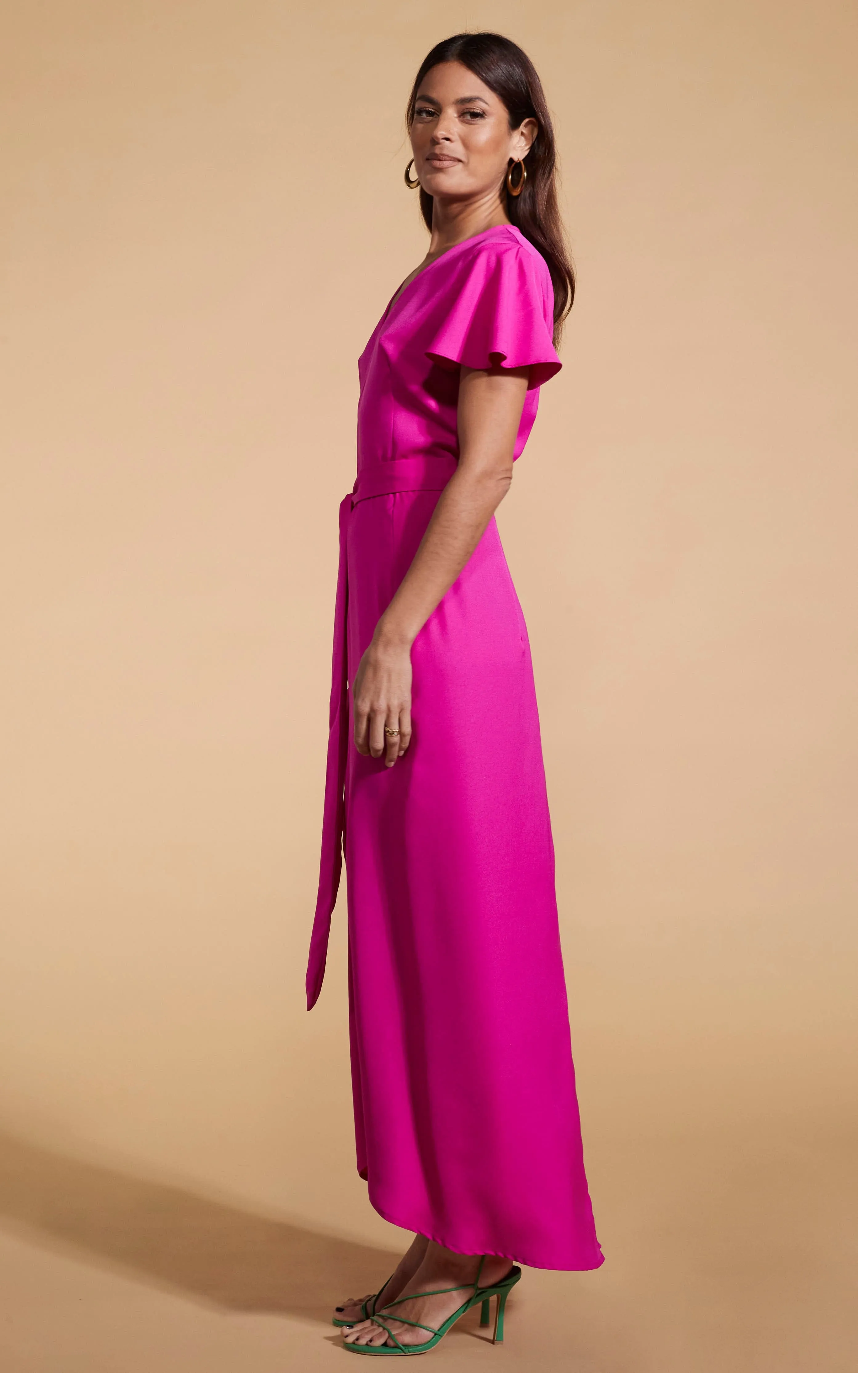 Cayenne Dress In Magenta