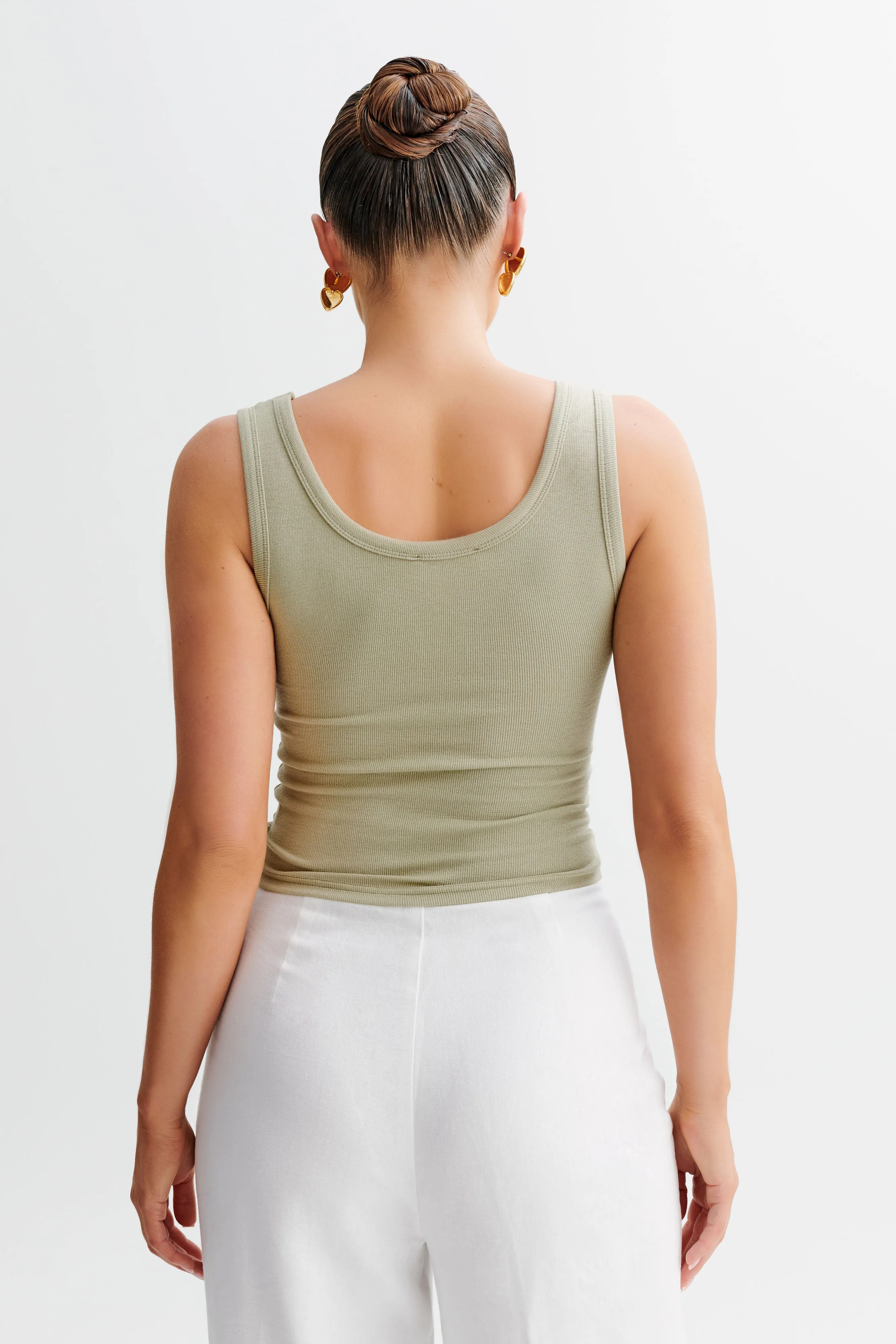 Chandler Modal Tank Top - Sage Green