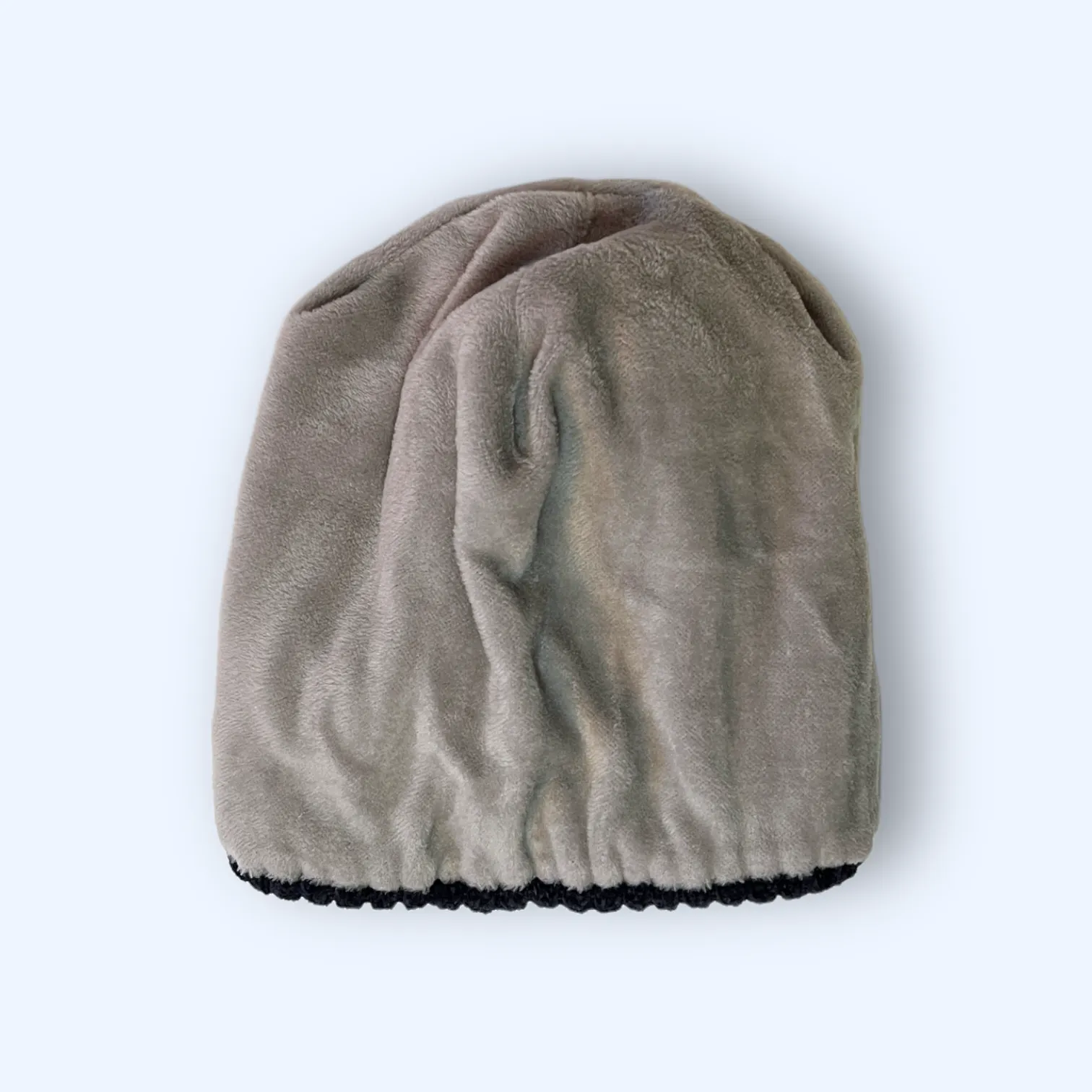 Chenille Fleece Lined Beanie - Frosty Navy