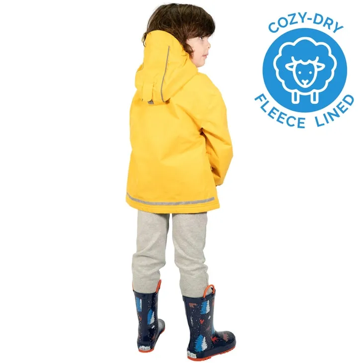 Cozy-Dry Waterproof Jacket - Yellow