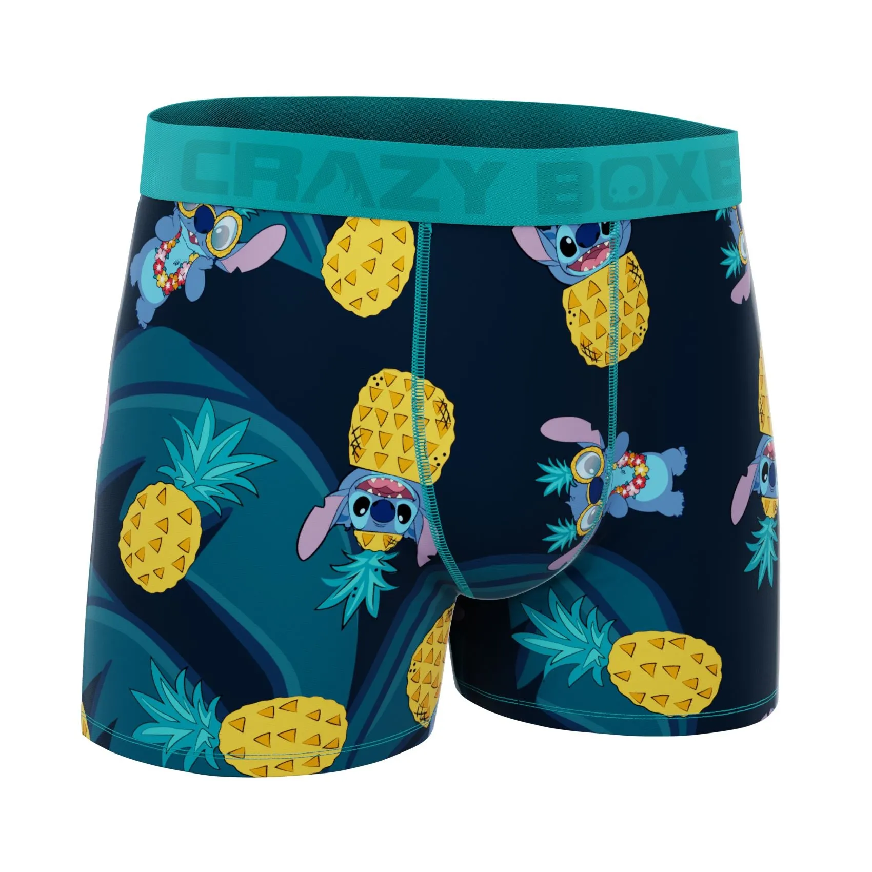 CRAZYBOXER Disney Lilo & Stitch Men's Boxer briefs (Creative Packaging)