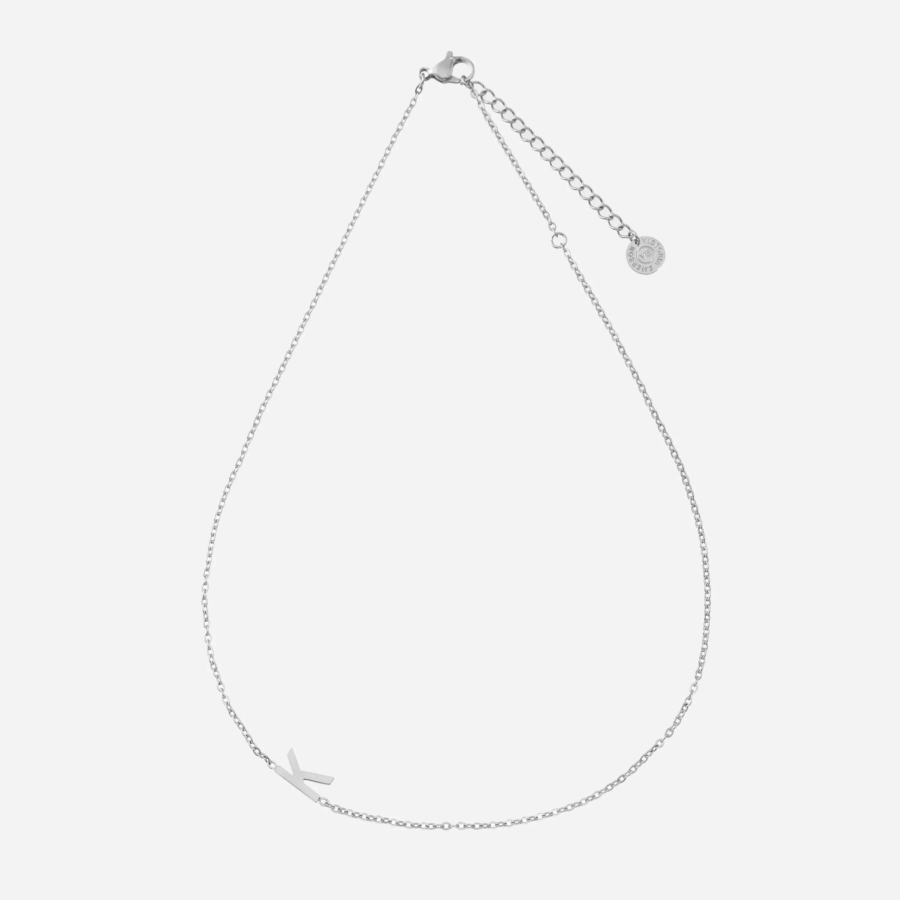 Dainty Letter Pendant Necklace