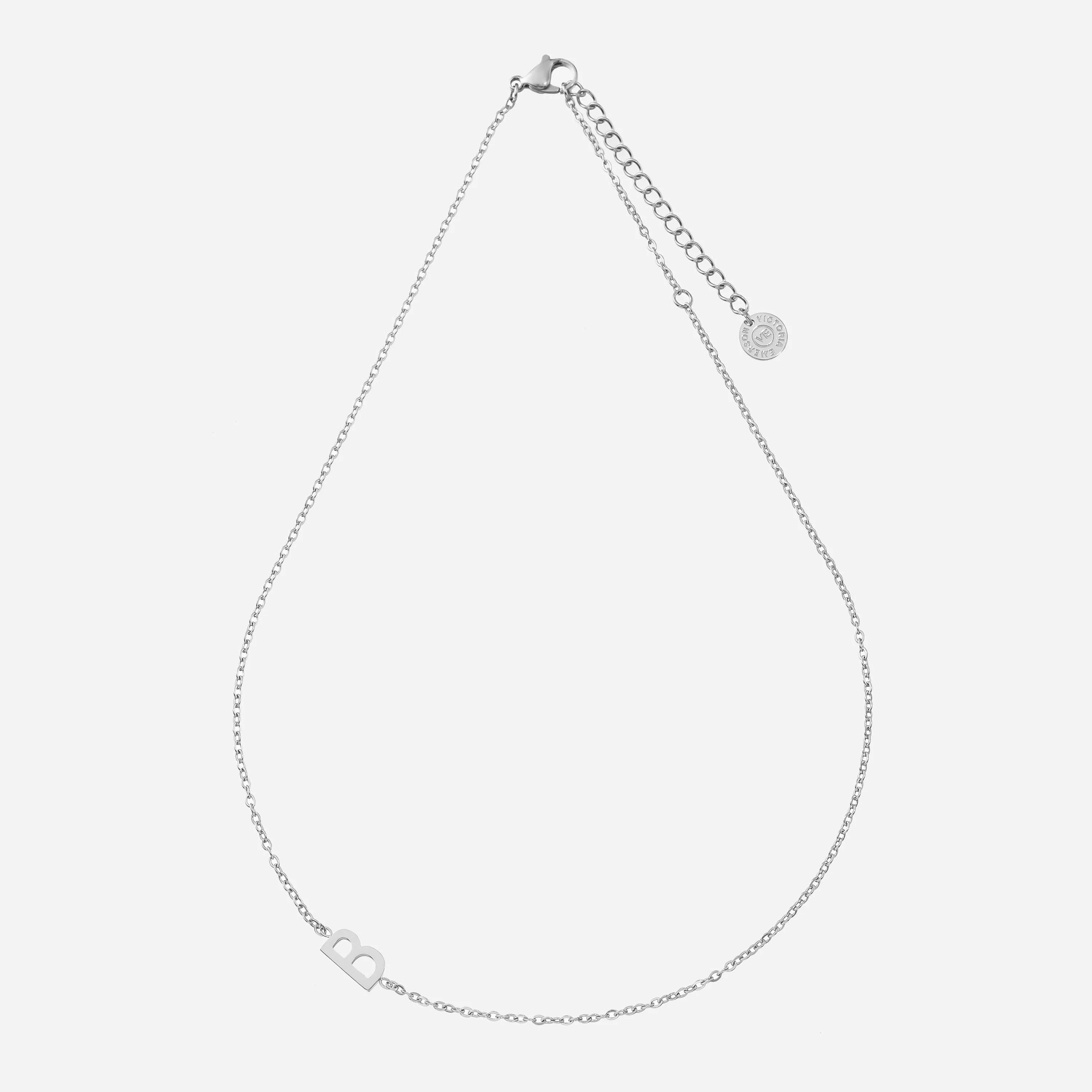 Dainty Letter Pendant Necklace