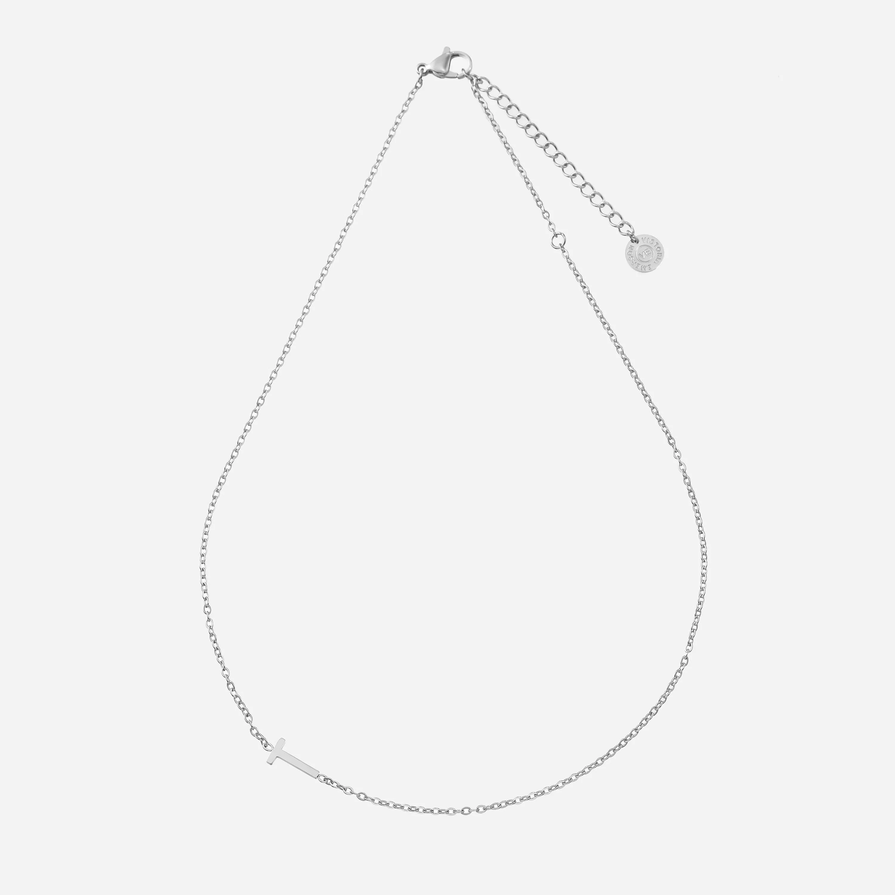 Dainty Letter Pendant Necklace