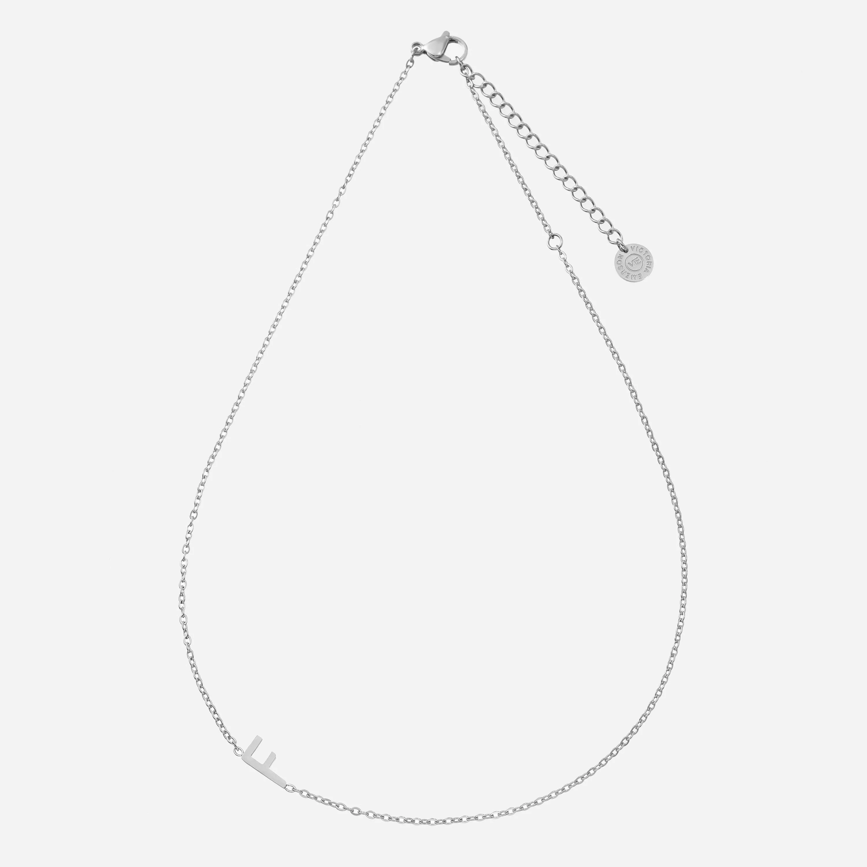 Dainty Letter Pendant Necklace