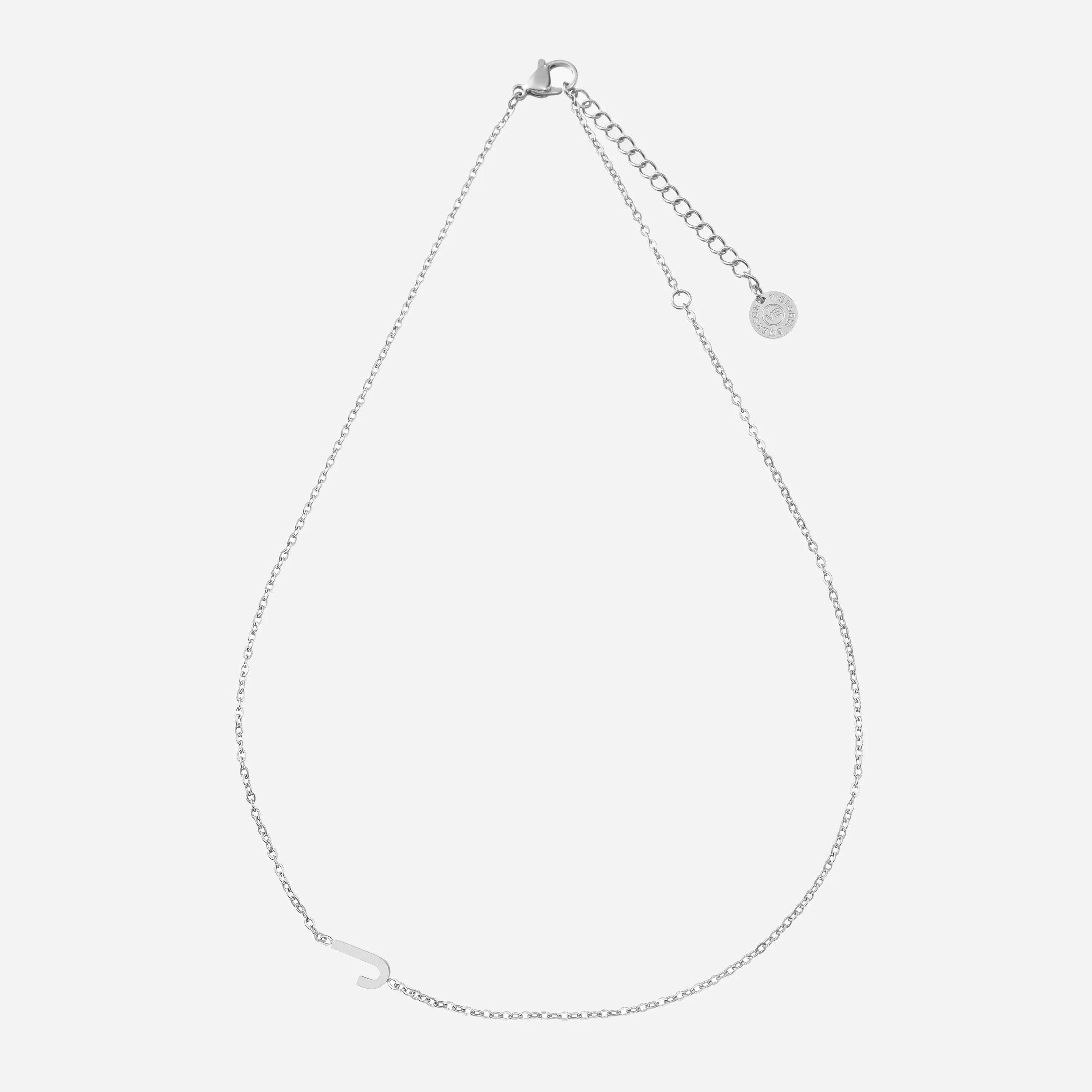 Dainty Letter Pendant Necklace