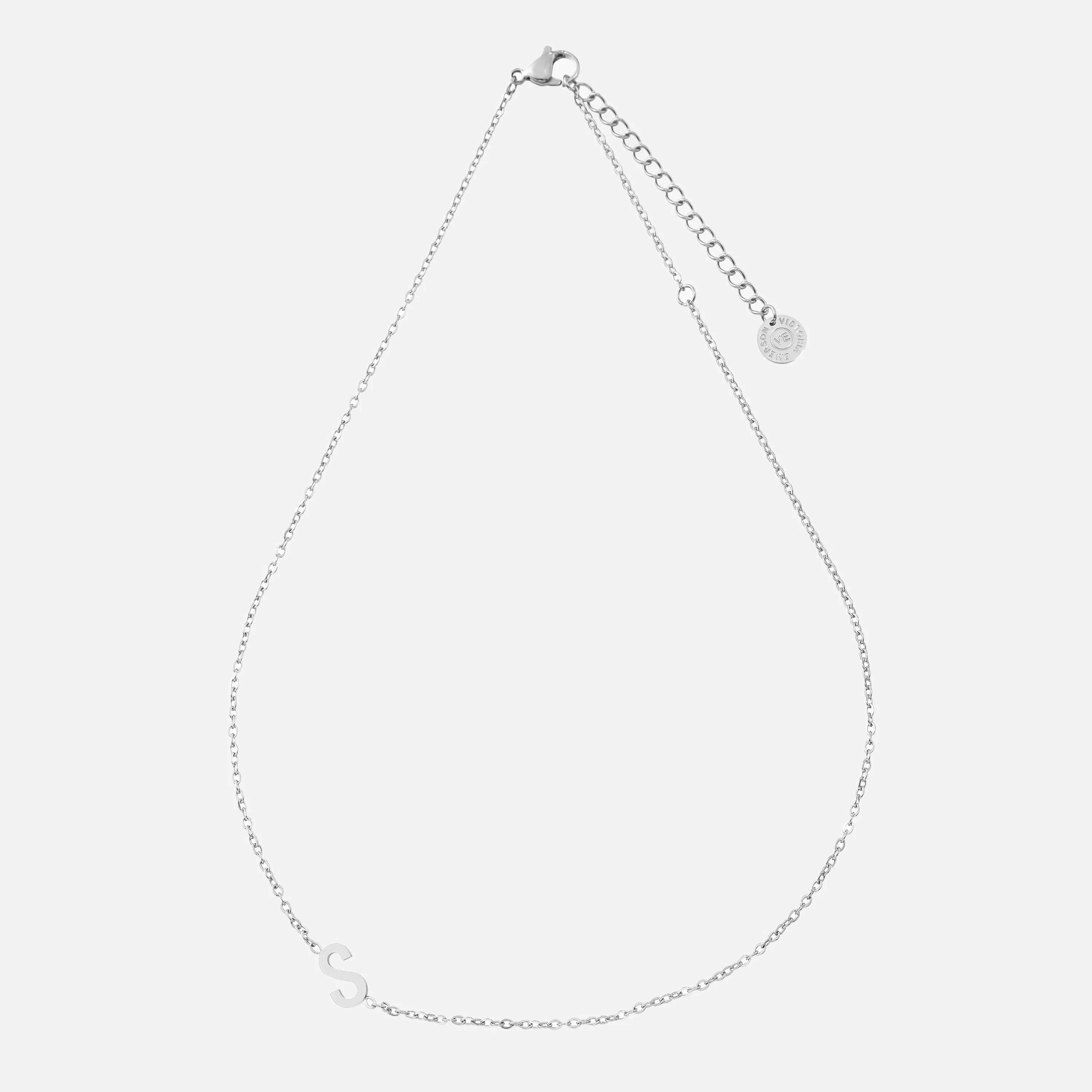 Dainty Letter Pendant Necklace