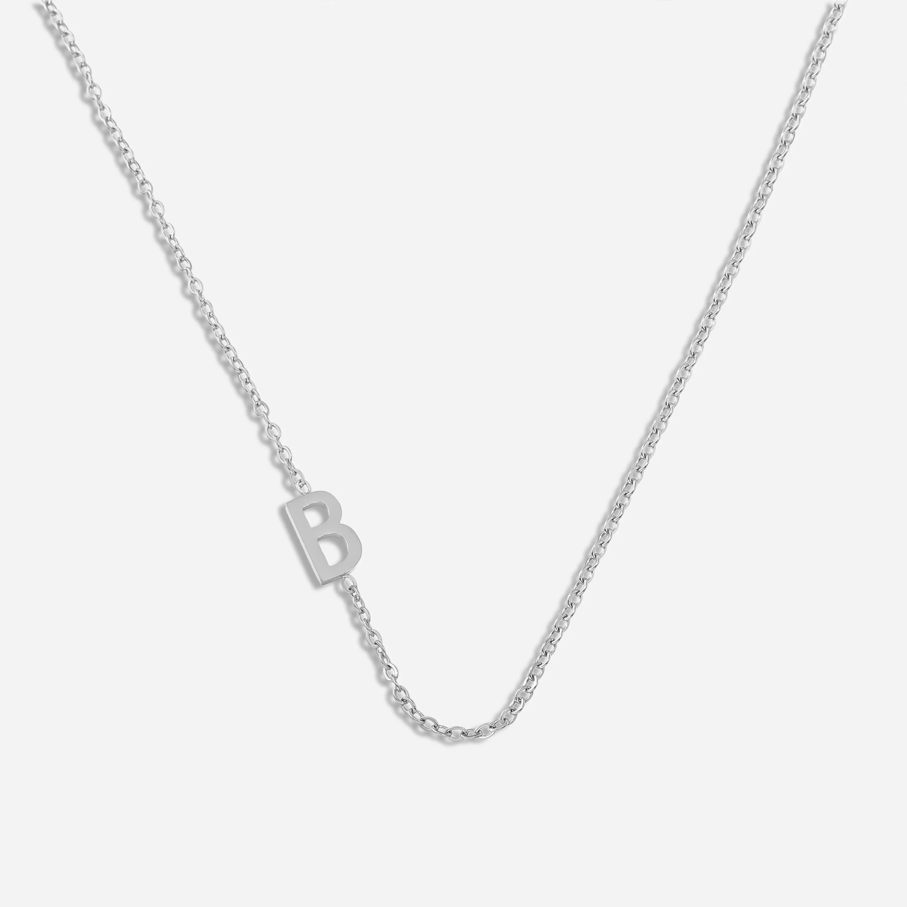 Dainty Letter Pendant Necklace