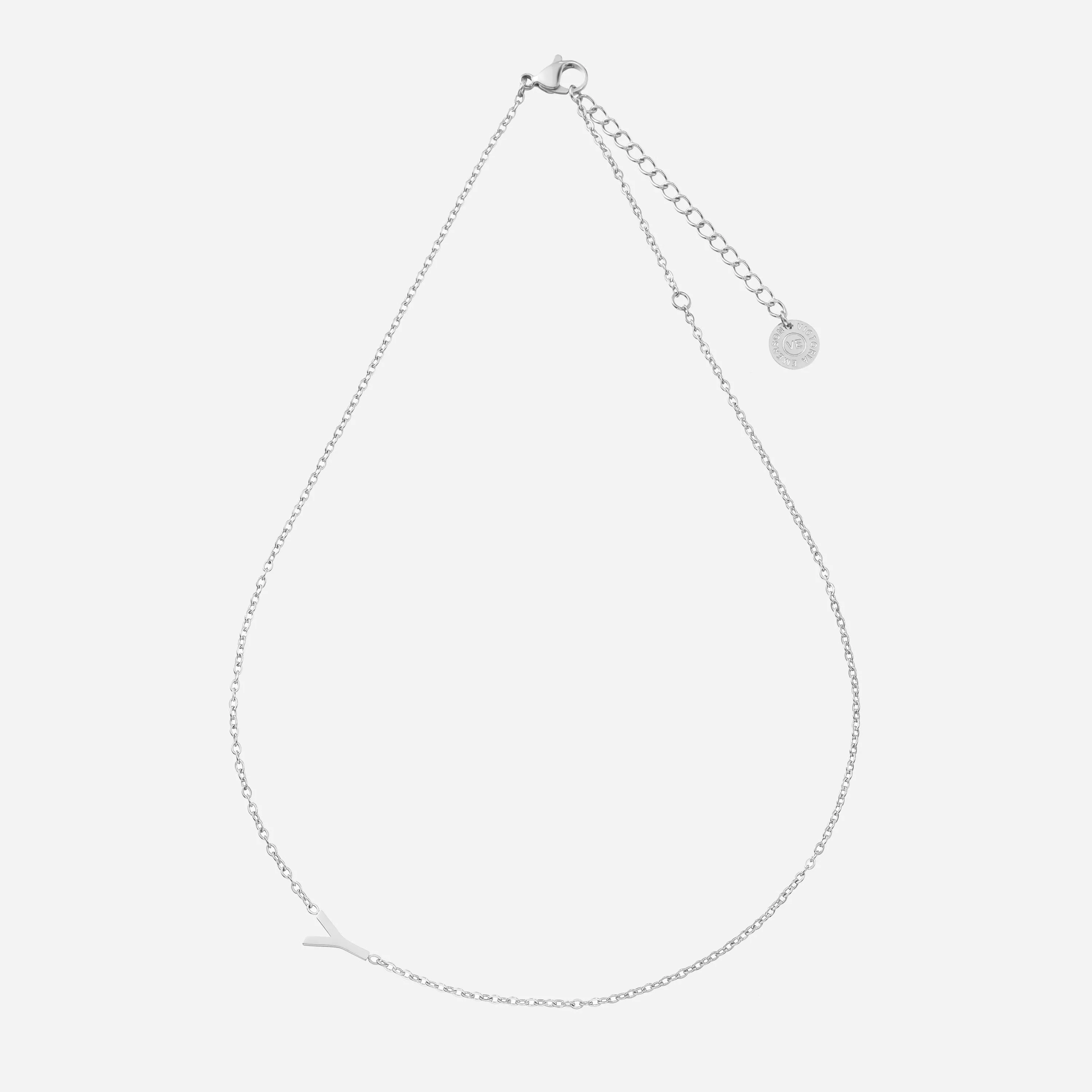 Dainty Letter Pendant Necklace