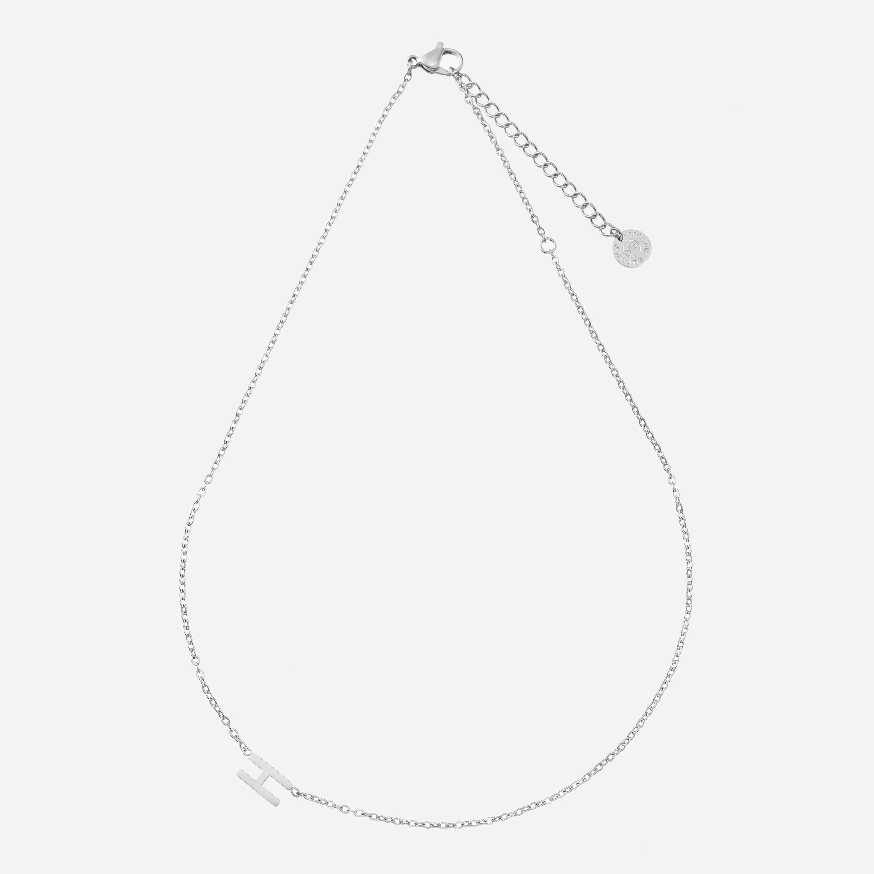 Dainty Letter Pendant Necklace