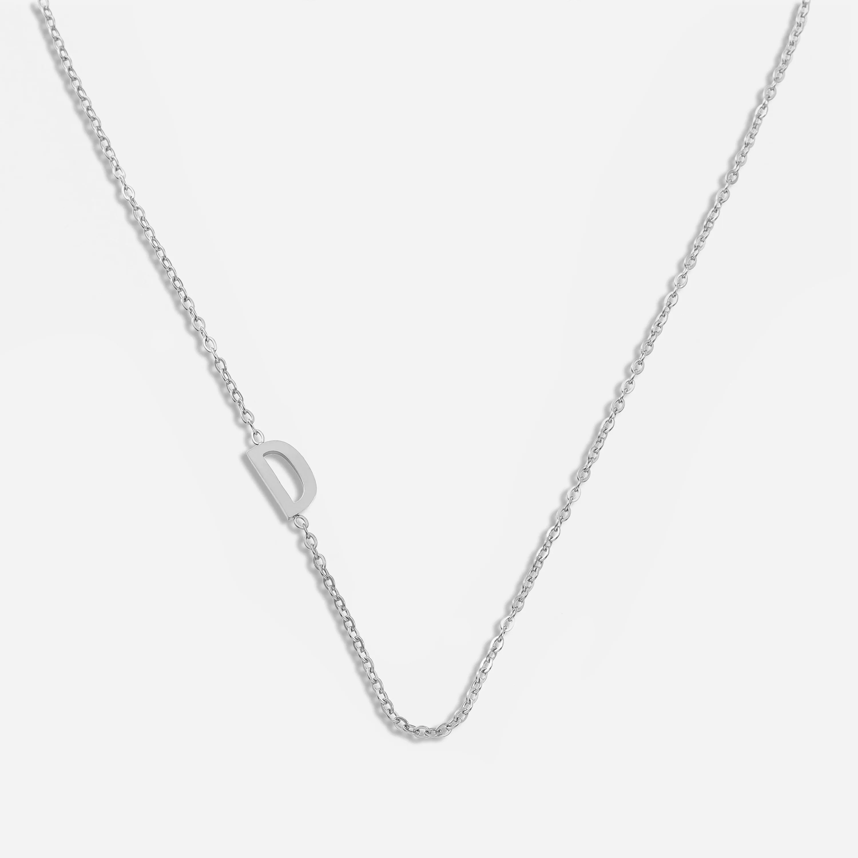 Dainty Letter Pendant Necklace